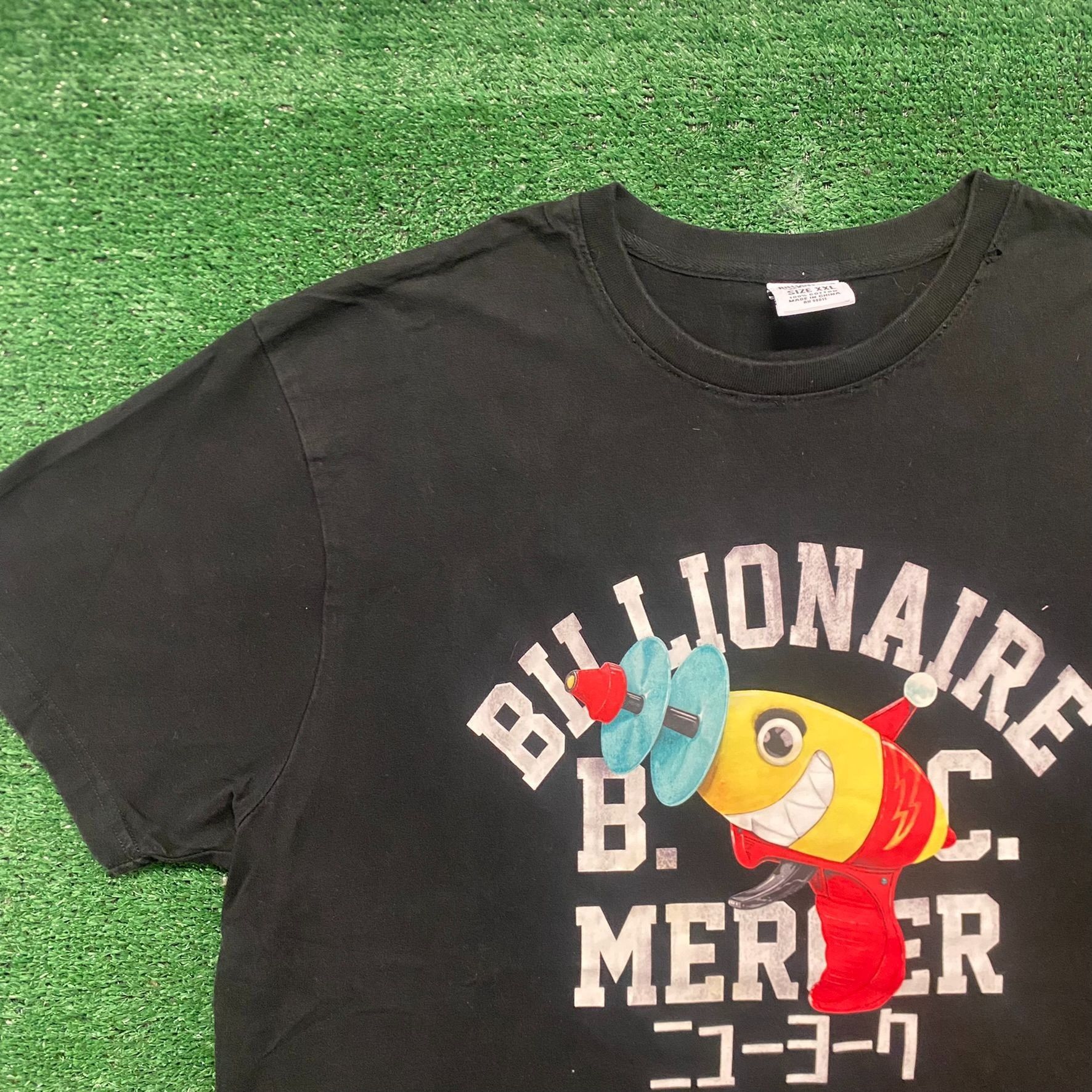 Billionaire Boys Club BBC Billionaire Boys Club Raygun Japan Skater Drill Rap Tee Size US XXL / EU 58 / 5 - 2 Thumbnail