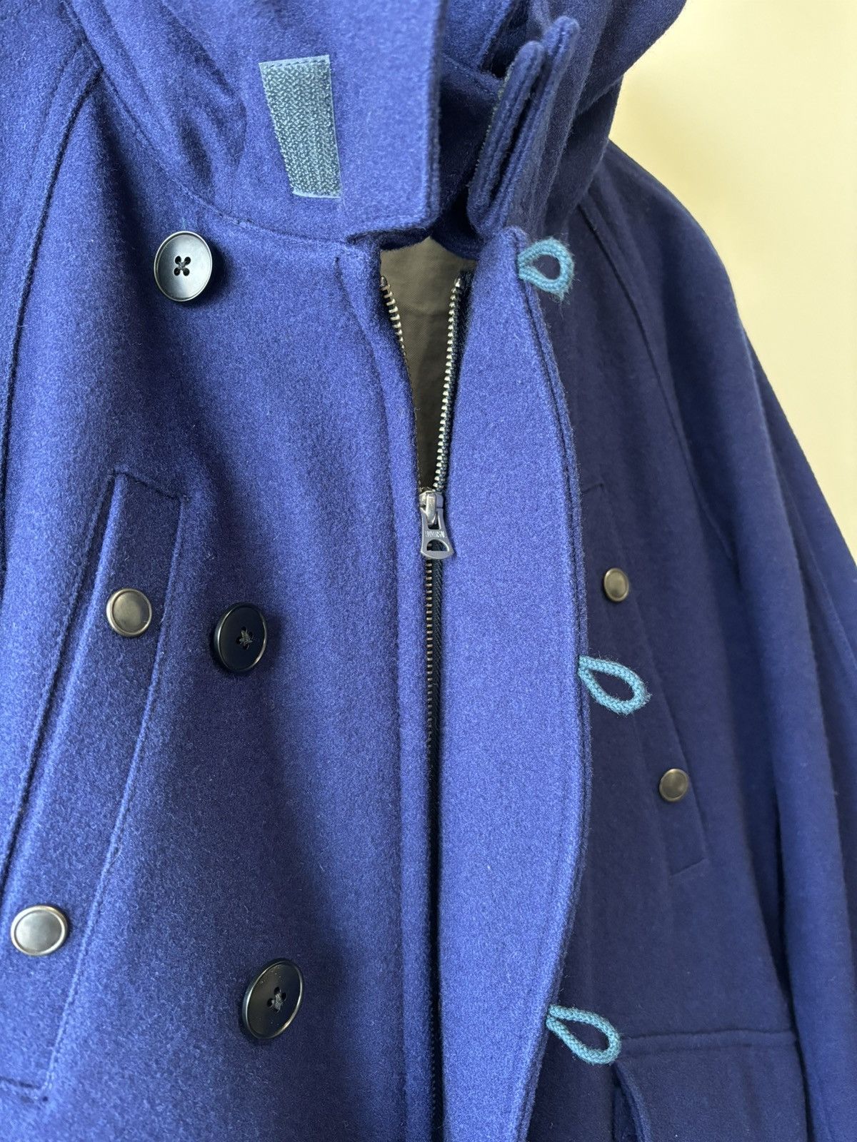 Japanese Brand Standard Wool Parka Coat Jacket Size US S / EU 44-46 / 1 - 6 Thumbnail