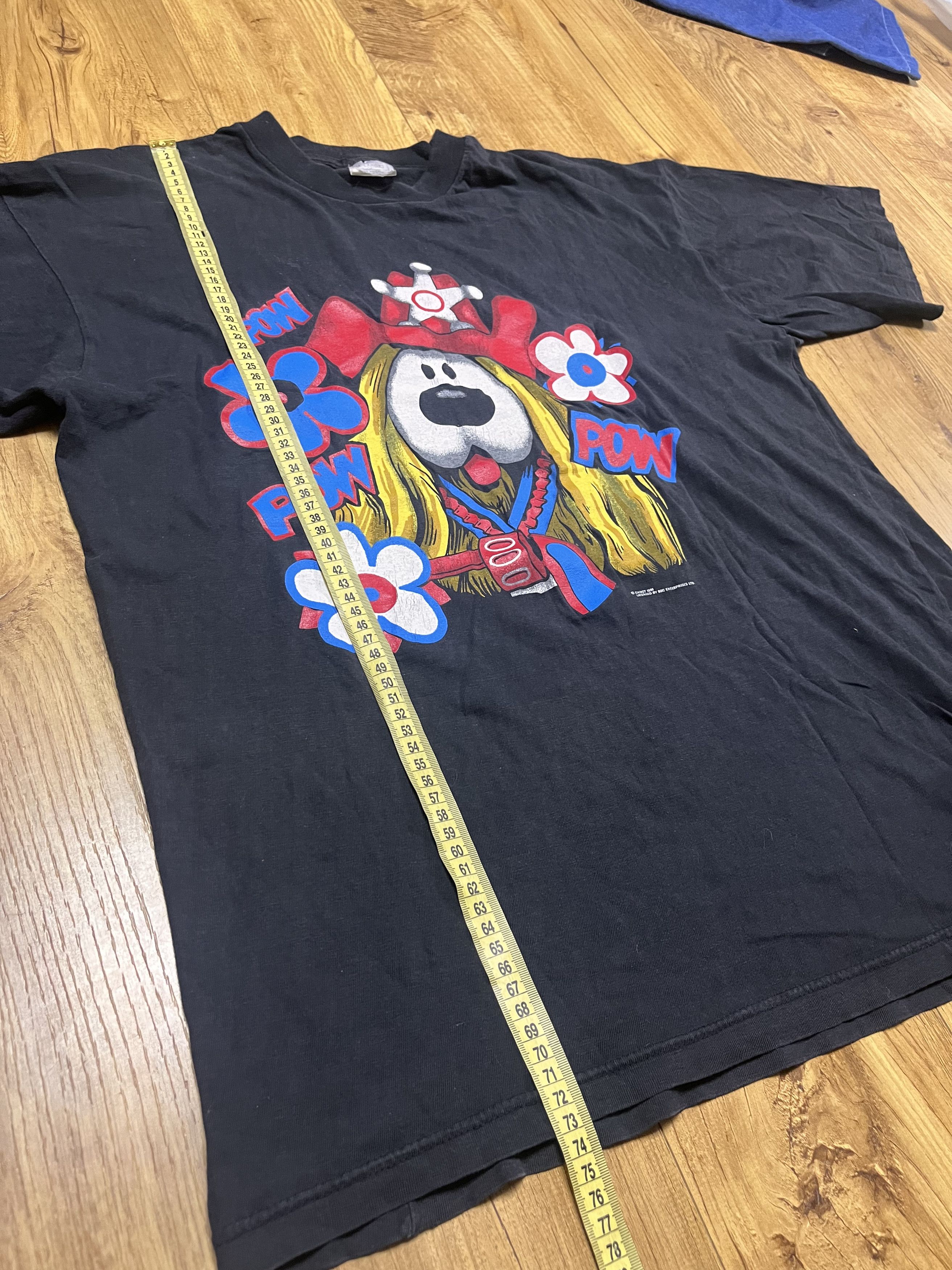 Vintage 1990 The Magic Roundabout Zebedee T-shirt Size US L / EU 52-54 / 3 - 6 Thumbnail