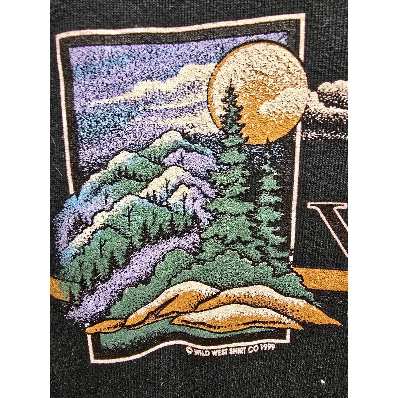 Jerzees × Vintage Vintage Mens Black Sweater Virginia Graphic XL Sweatshirt Size US XL / EU 56 / 4 - 4 Thumbnail
