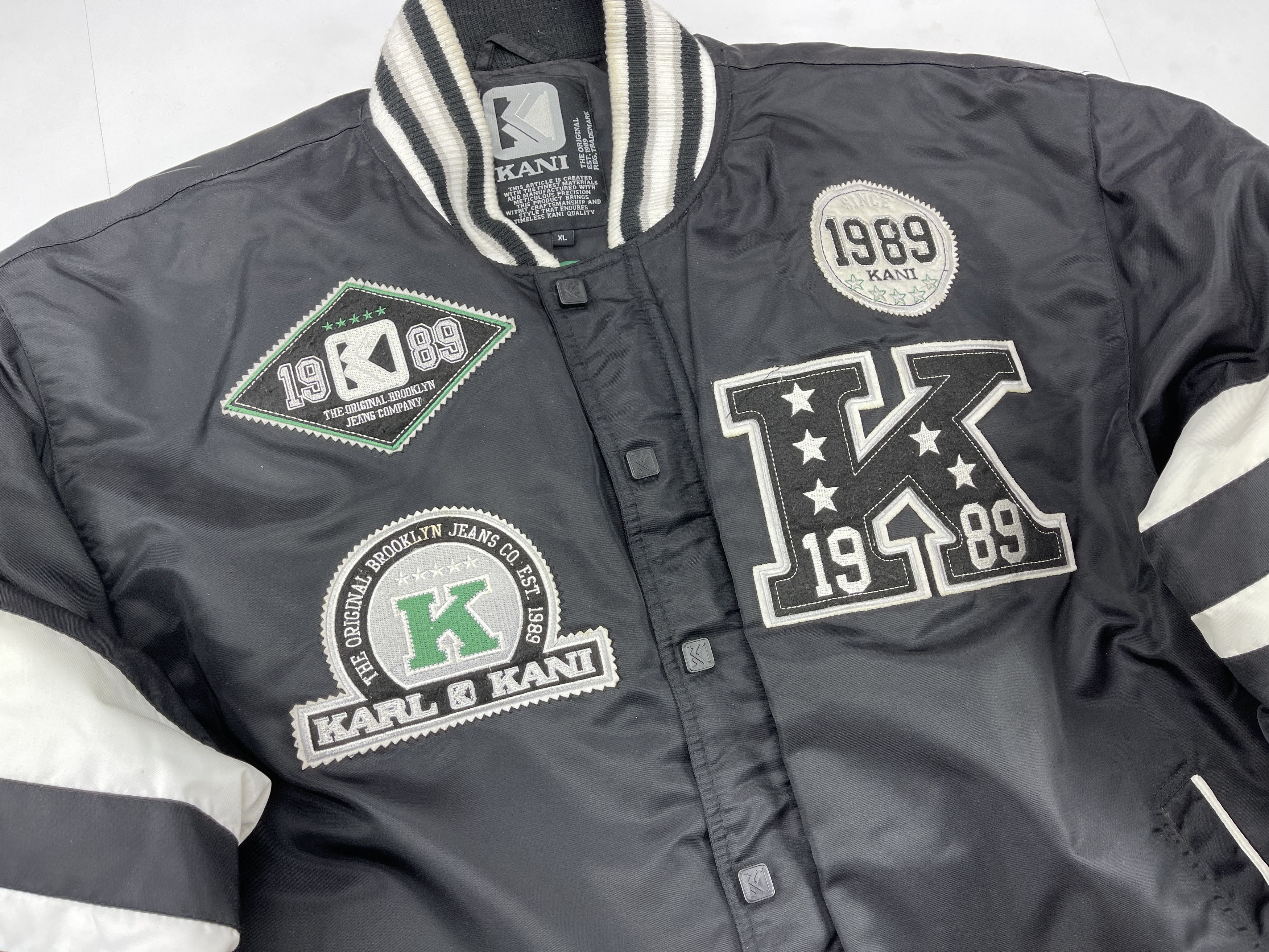Karl Kani KARL KANI jacket, vintage bomber, 90s hip hop, 1990s size XL Size US XL / EU 56 / 4 - 7 Thumbnail