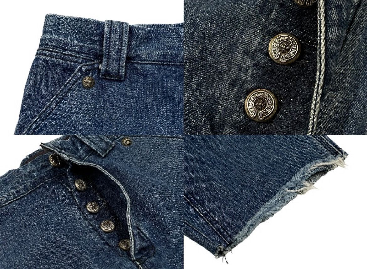 Chrome Hearts Chrome Hearts Denim Carpenter Shorts Size US 30 / EU 46 - 7 Thumbnail