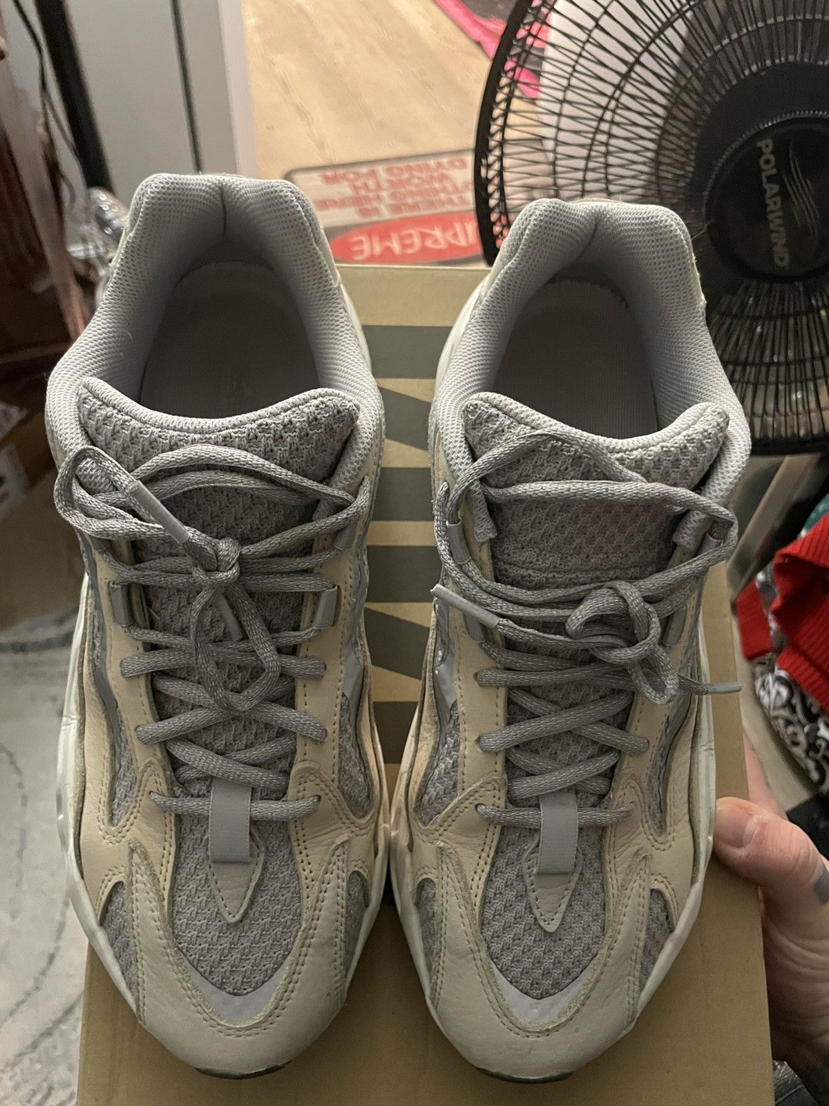 Yeezy Yeezy boost 700 v2 cream Size US 11.5 / EU 44-45 - 7 Thumbnail