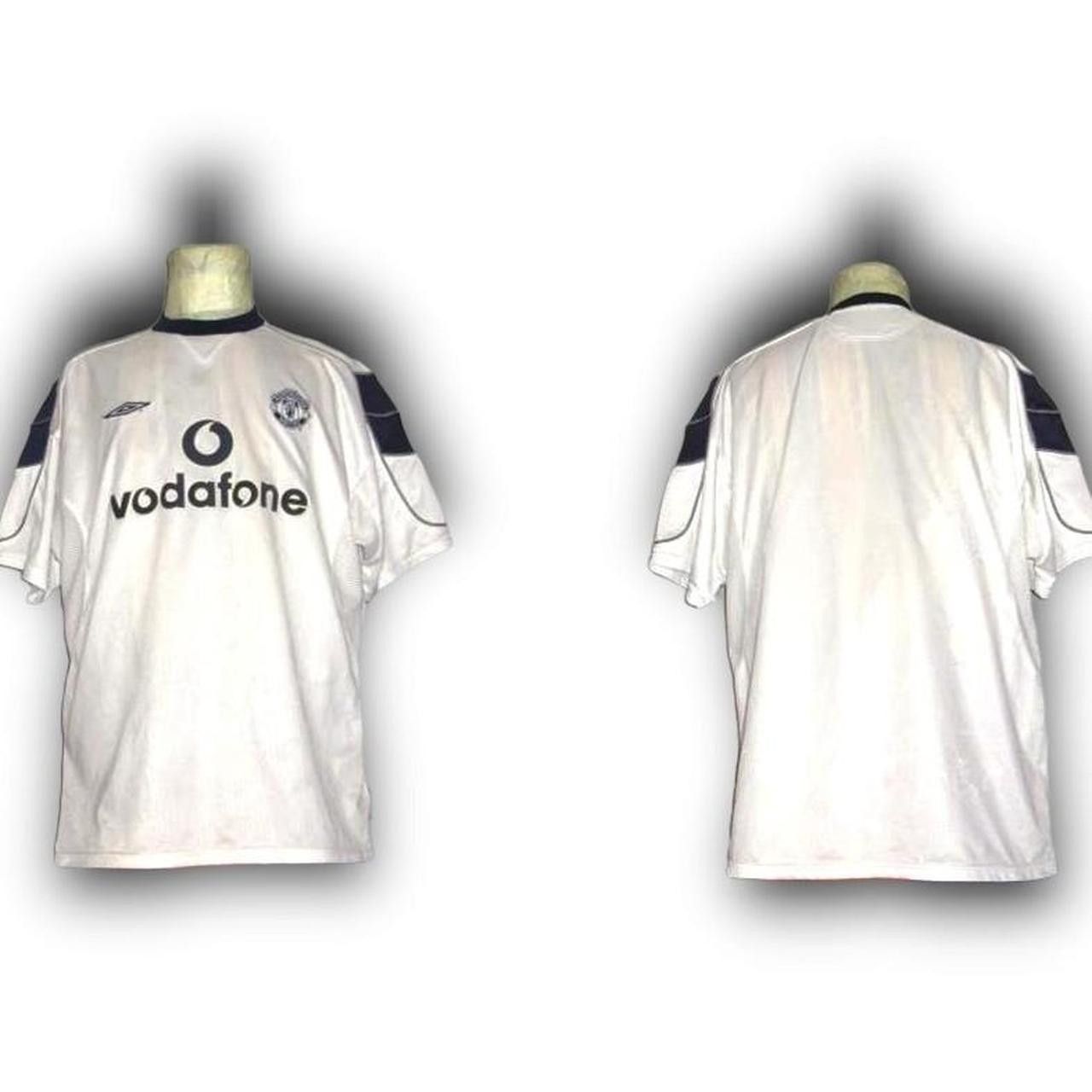 Umbro Manchester United England 2000 2001 Away Shirt Jersey Size US XL / EU 56 / 4 - 3 Thumbnail