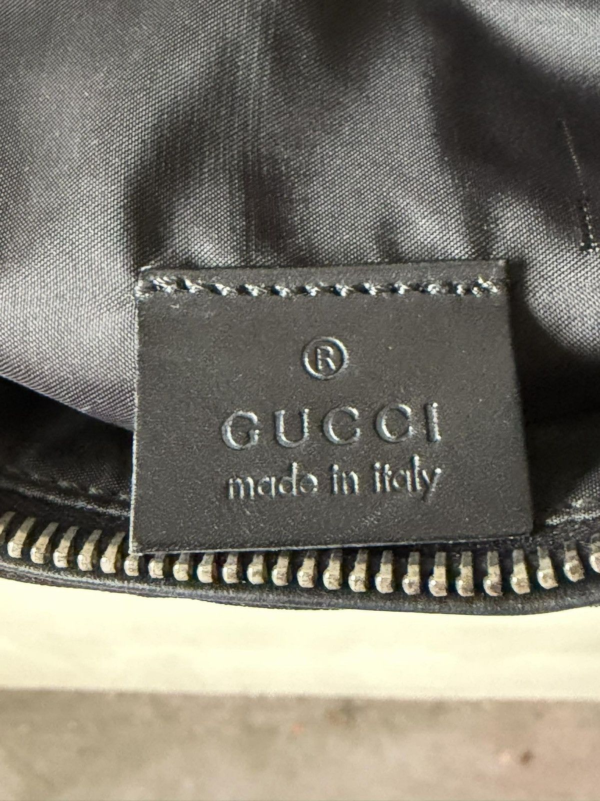 Gucci Gucci 90s Tom Ford Black Nylon & Leather Bag Size ONE SIZE - 6 Thumbnail