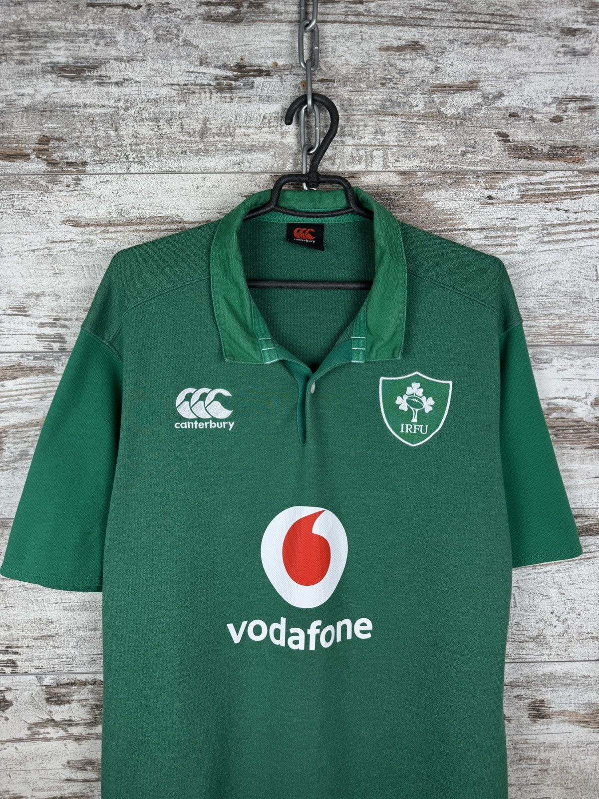 Canterbury of New Zealand Canterbury of New Zealand Ireland IRFU rugby T-shirt Size US XXL / EU 58 / 5 - 2 Thumbnail