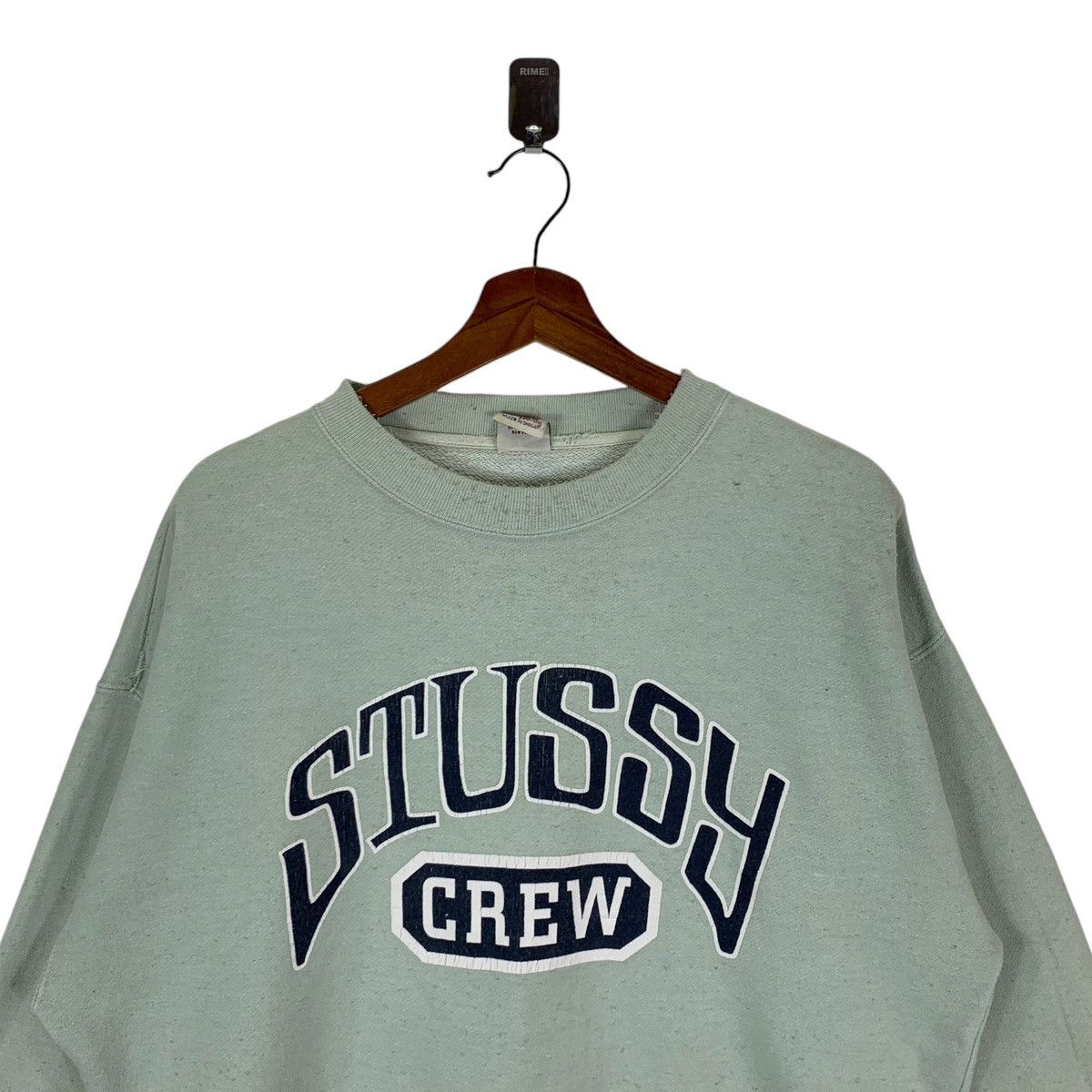 Stussy × Vintage VINTAGE STUSSY CREW PULLOVER CREWNECK Size US M / EU 48-50 / 2 - 4 Thumbnail