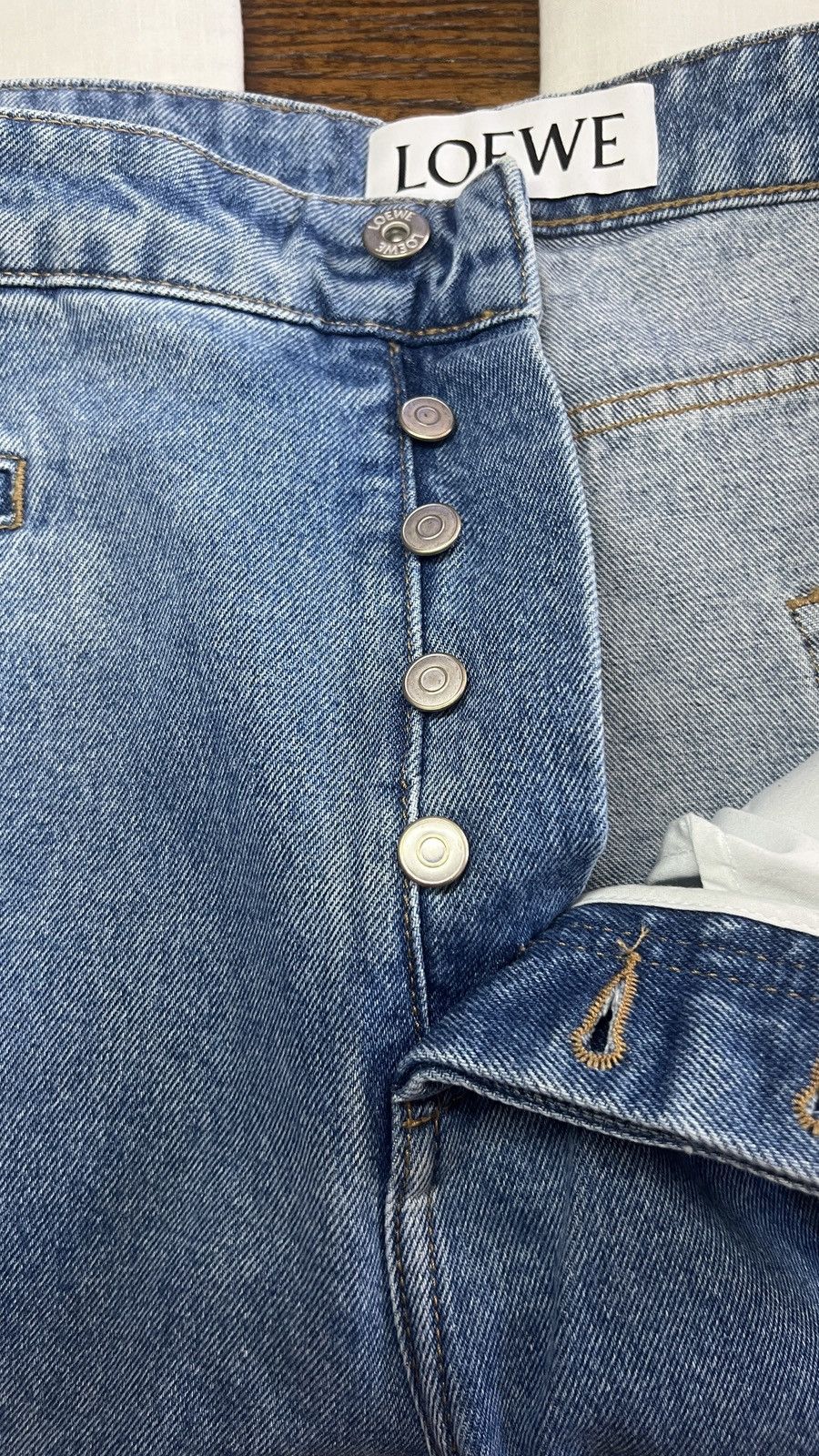 Loewe LOEWE Fisherman Stonewash Jeans NWOT 40W Size US 40 / EU 56 - 7 Thumbnail