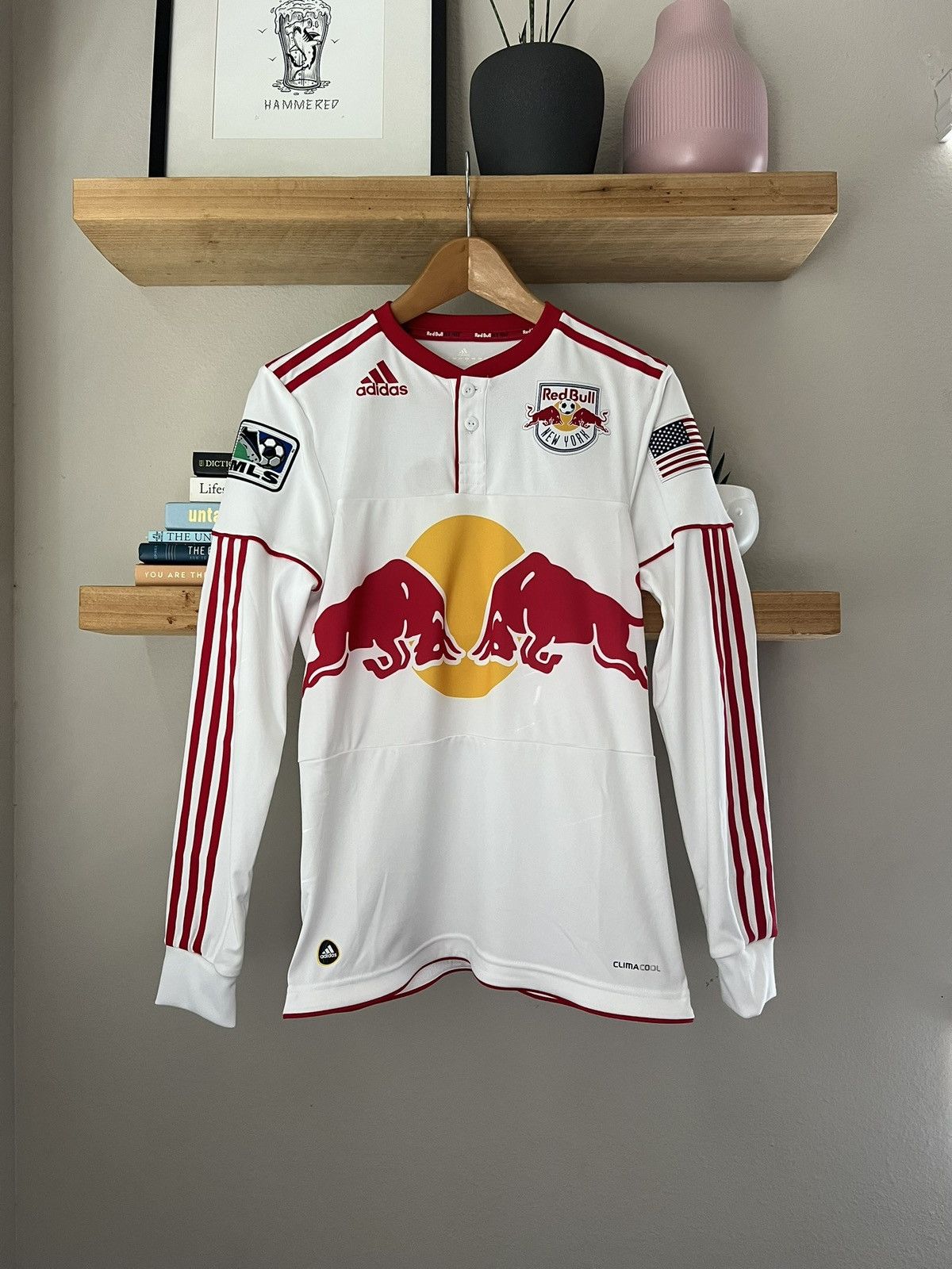 Adidas Soccer jersey New York Red Bulls sizes Size US S / EU 44-46 / 1 - 1 Thumbnail