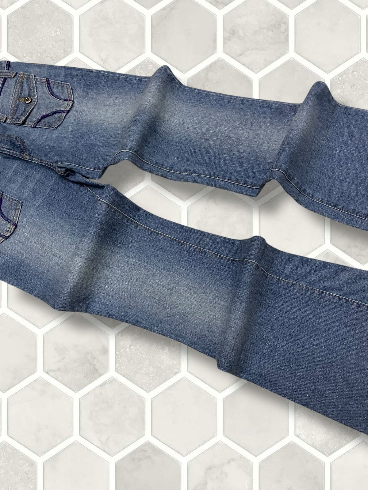 Dolce & Gabbana Vintate Authentic Designer Dolce & Gabbana Flared Denim Size US 28 / EU 44 - 6 Thumbnail