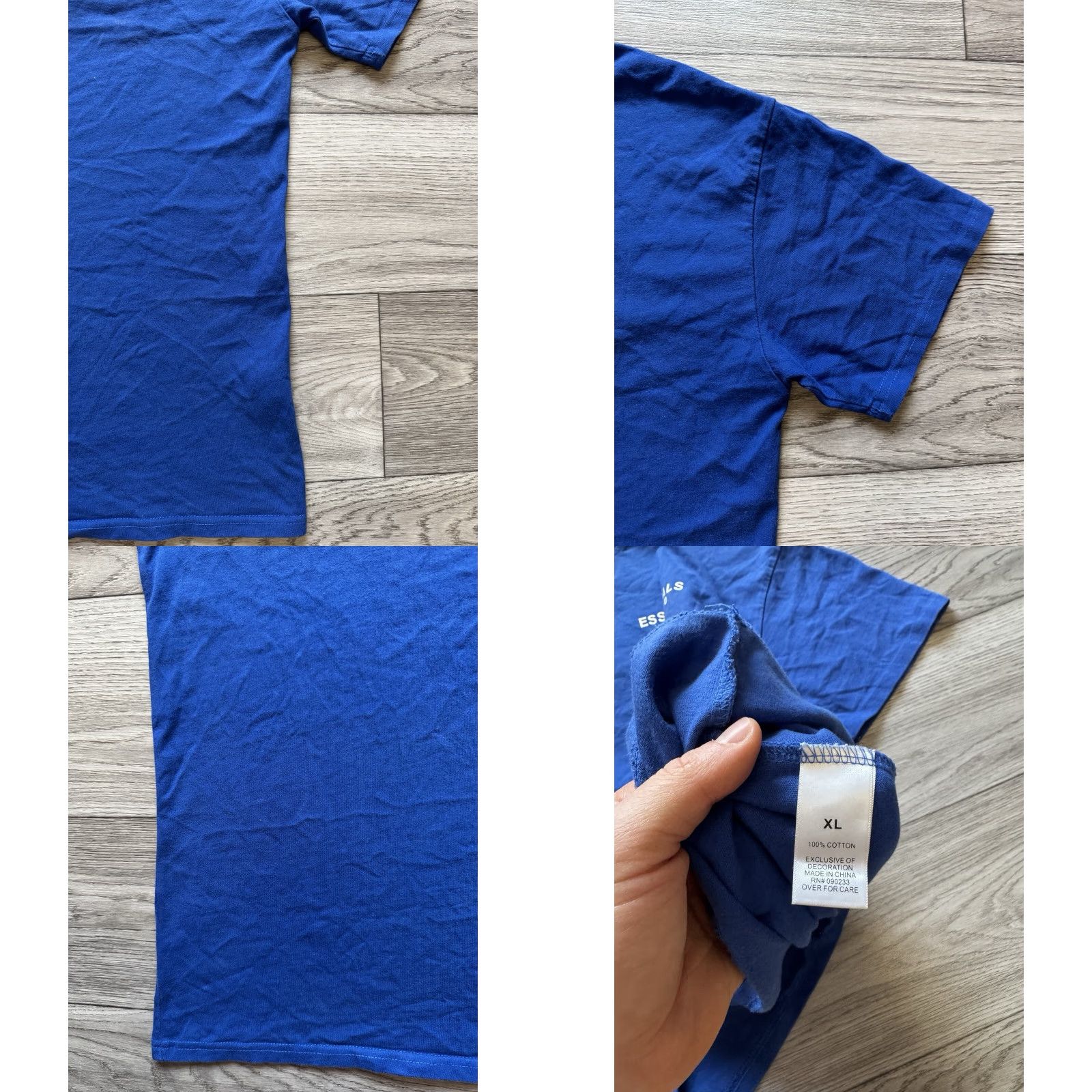 Fear of God Fear of God Essentials X TMC Crenshaw T-Shirt XL Unisex Adults Blue Size US XL / EU 56 / 4 - 8 Thumbnail