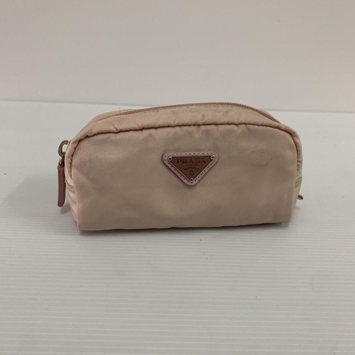 Prada Prada Pink Nylon Coin Bag Size ONE SIZE - 2 Thumbnail