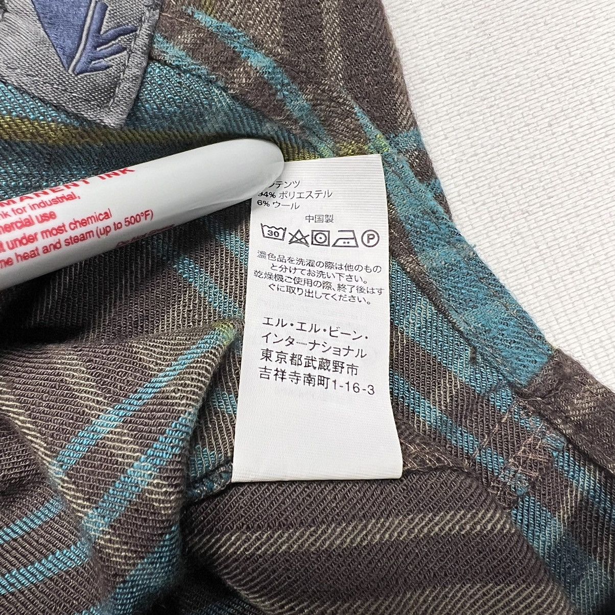 L.L. Bean L.L. Bean Flannel Shirt Plaid Brown Button Up Long Sleeve Size US S / EU 44-46 / 1 - 9 Thumbnail