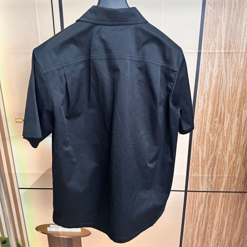 Louis Vuitton Louis Vuitton Black Short Sleeve Shirt -2505 Size US M / EU 48-50 / 2 - 2 Thumbnail