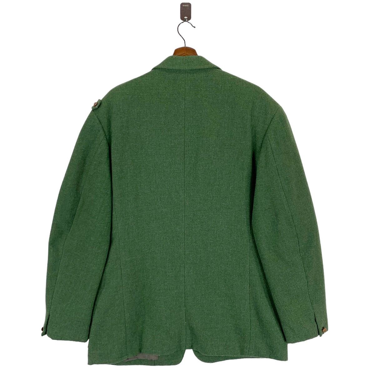 Yohji Yamamoto 80s YOHJI YAMAMOTO POUR HOMME SAMPLE LABEL COAT Size US S / EU 44-46 / 1 - 12 Thumbnail