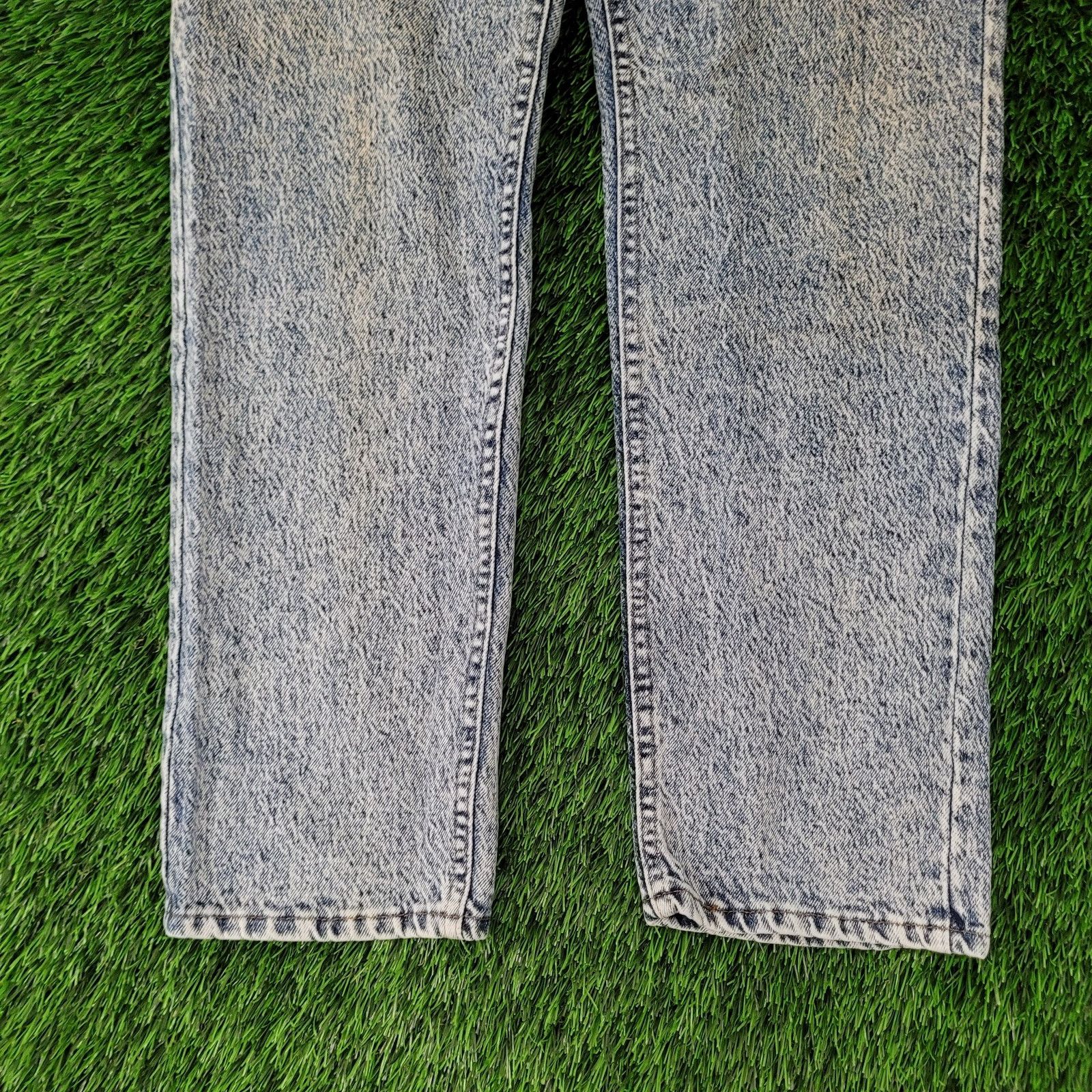 Lee VTG 80s Lee Riders Acid-Wash Jeans 30x30 USA 209-6848 Size US 30 / EU 46 - 3 Thumbnail
