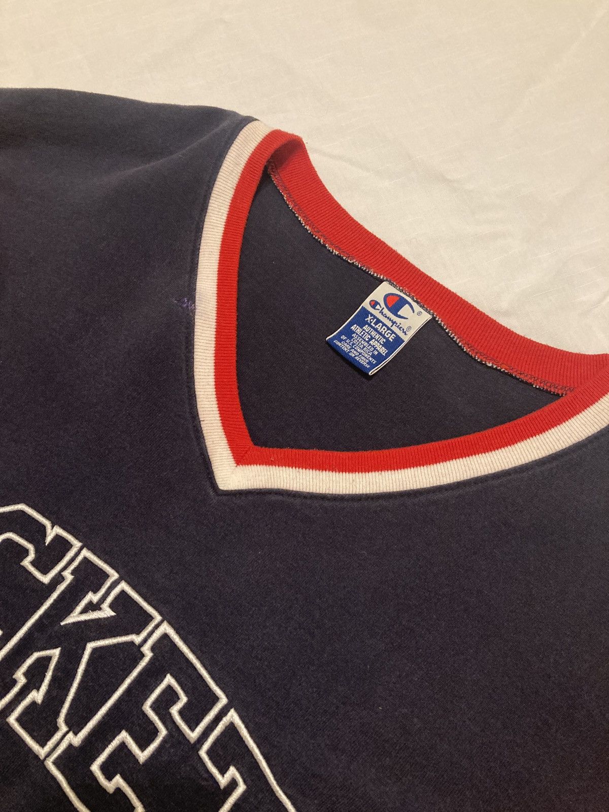 Champion Vintage Huston Rockets Champion Warmup Shooting Shirt Jersey Size US XL / EU 56 / 4 - 6 Thumbnail