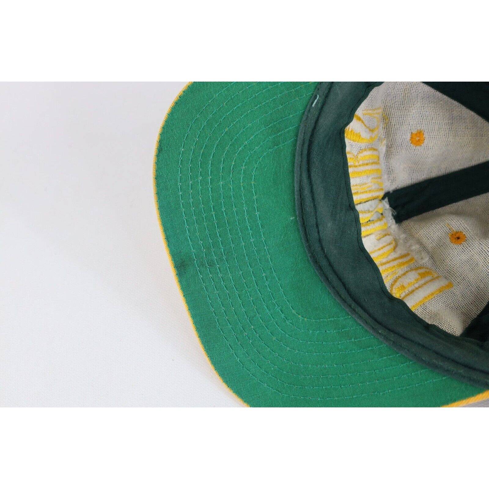 Vintage Vintage 90s Distressed Green Bay Packers Football Hat Size ONE SIZE - 10 Thumbnail