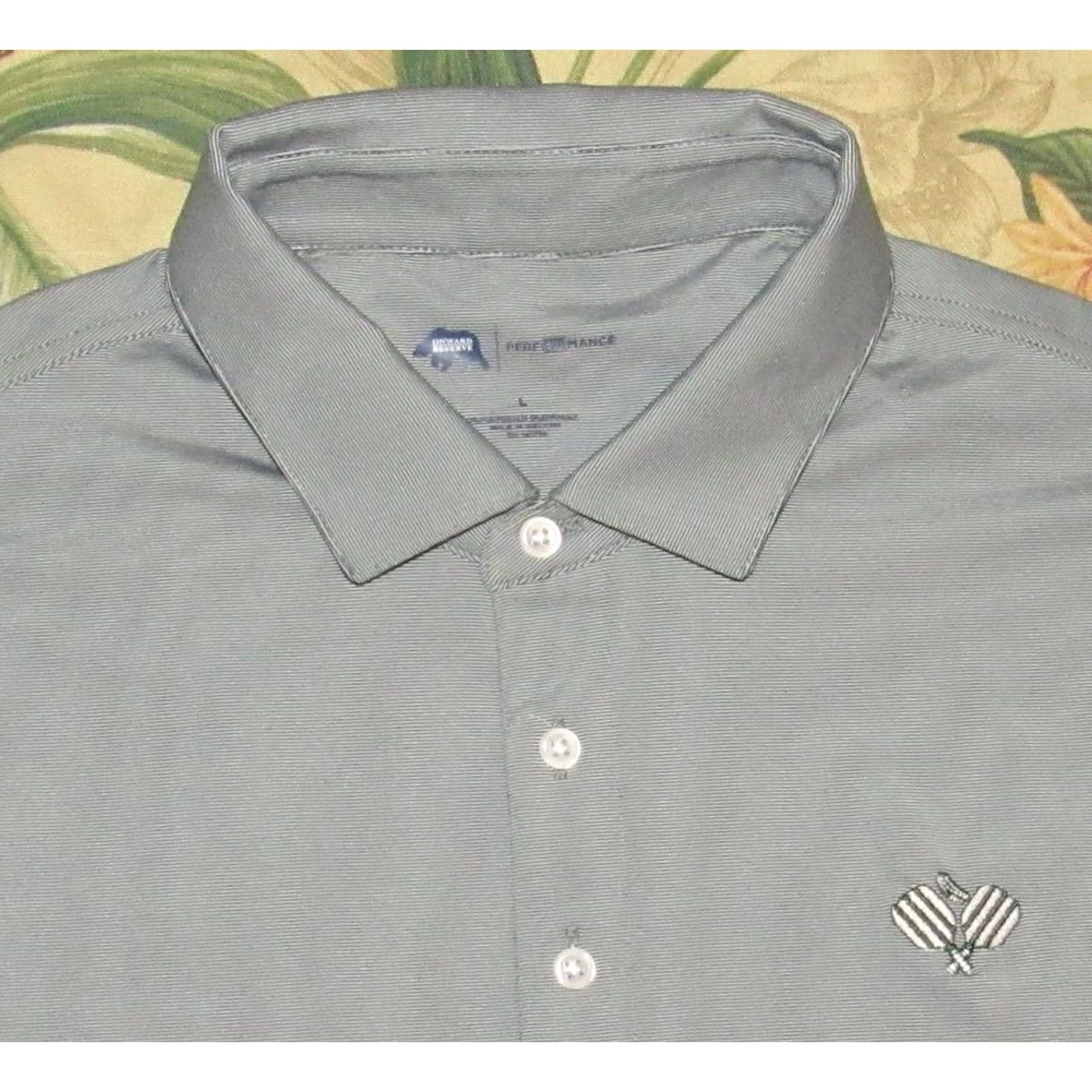 Vintage ONWARD RESERVE Pickleball Short Sleeve Performance Polo Shirt Large Mens Size US L / EU 52-54 / 3 - 2 Thumbnail