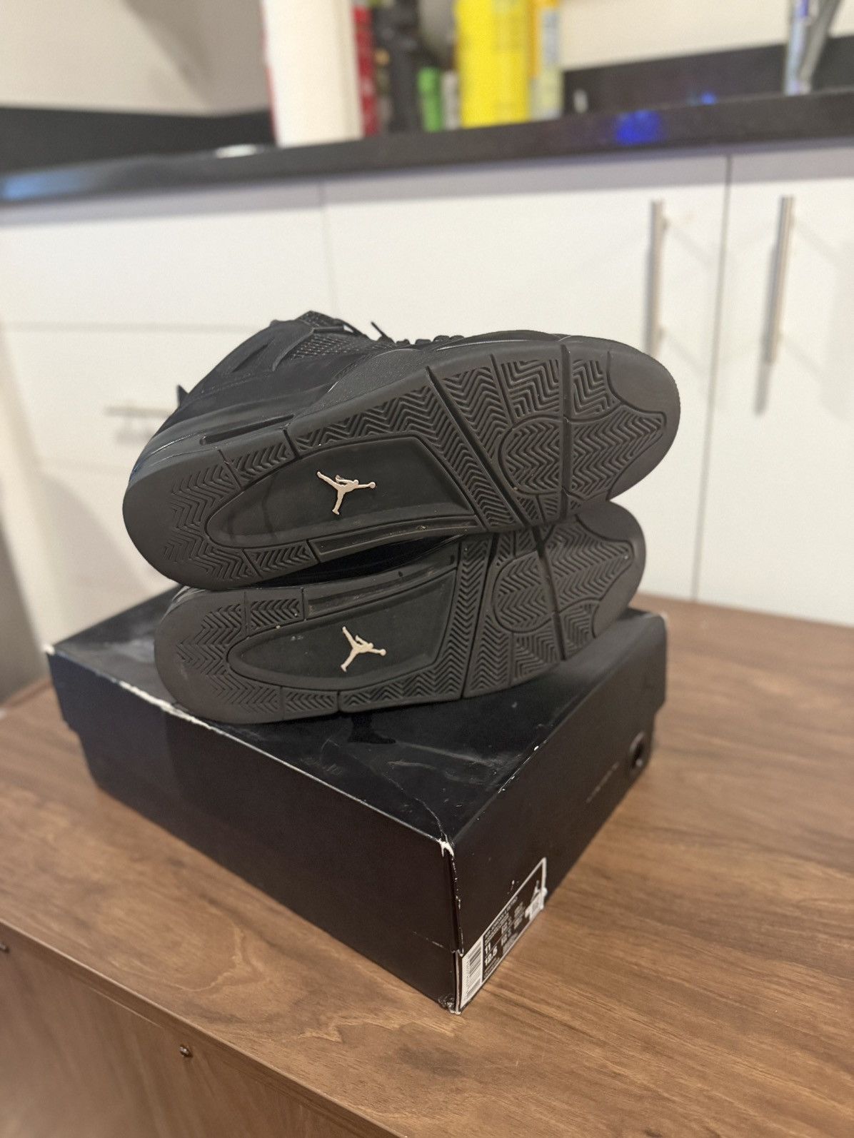 Jordan Brand Jordan Retro 4 Black Cat Size US 11 / EU 44 - 3 Thumbnail