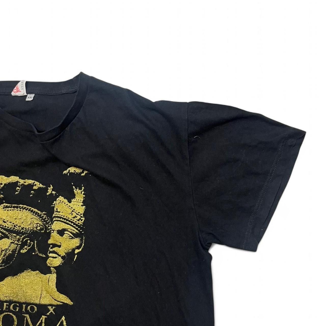 Other Black and gold Legio Roma tee #streetwear Size US M / EU 48-50 / 2 - 2 Thumbnail