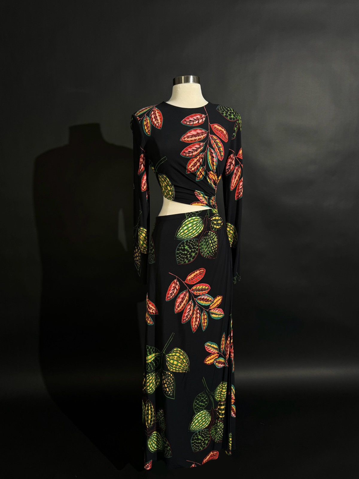 Other Brand New US 6 ELIE SAAB Multicolor Fitted Maxi Gown Size M / US 6-8 / IT 42-44 - 2 Thumbnail