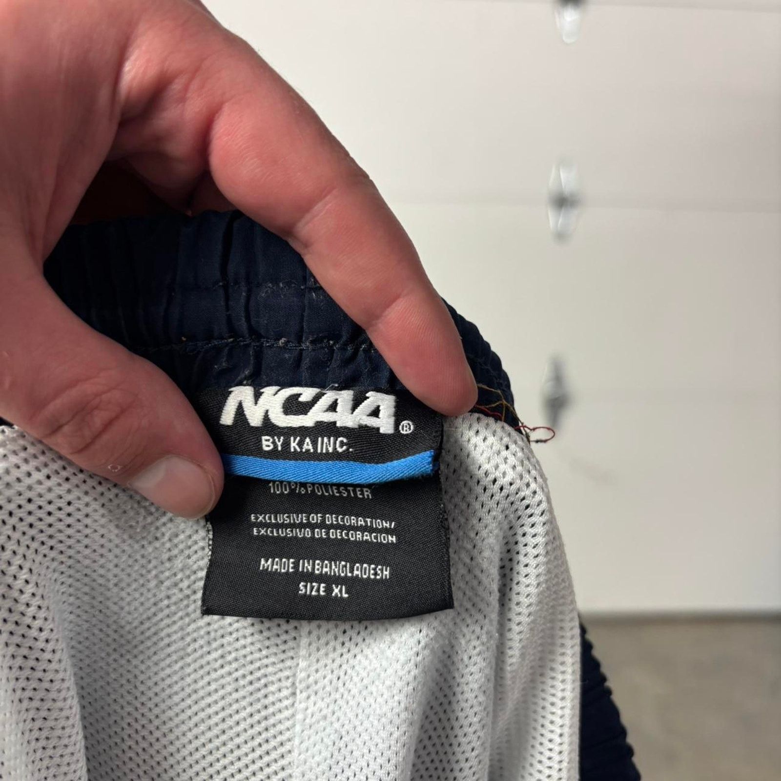 NCAA 90s University of North Carolina Baggy Track Pants Size US 38 / EU 54 - 4 Thumbnail