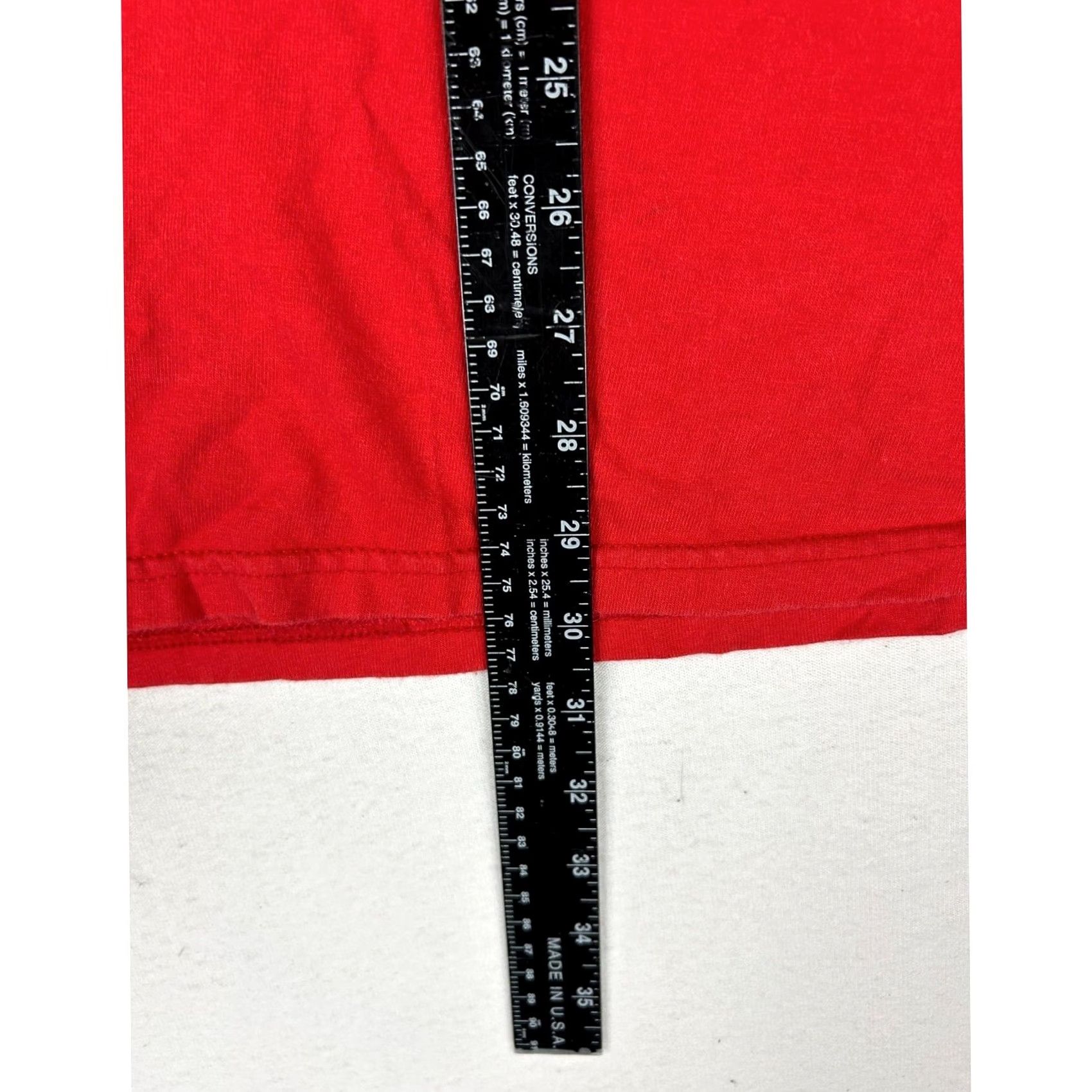 TEE JAYS Tee Jays T-Shirt Mens XL Red Graphic Print Cotton Crew Neck Motorcycle Hawg Size US XL / EU 56 / 4 - 7 Thumbnail