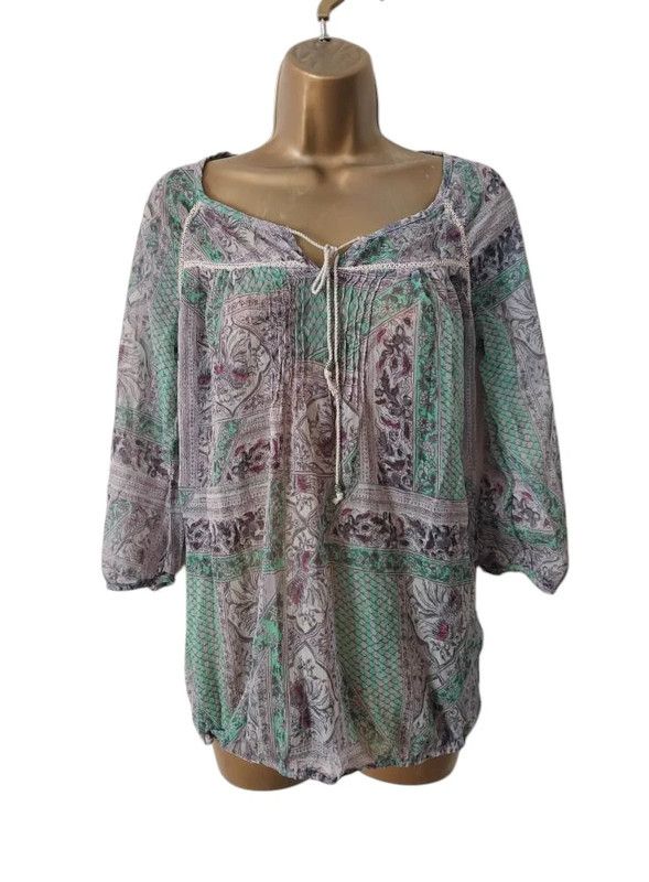 Indigo Indigo vintage sheer top 8 Size S / US 4 / IT 40 - 1 Thumbnail