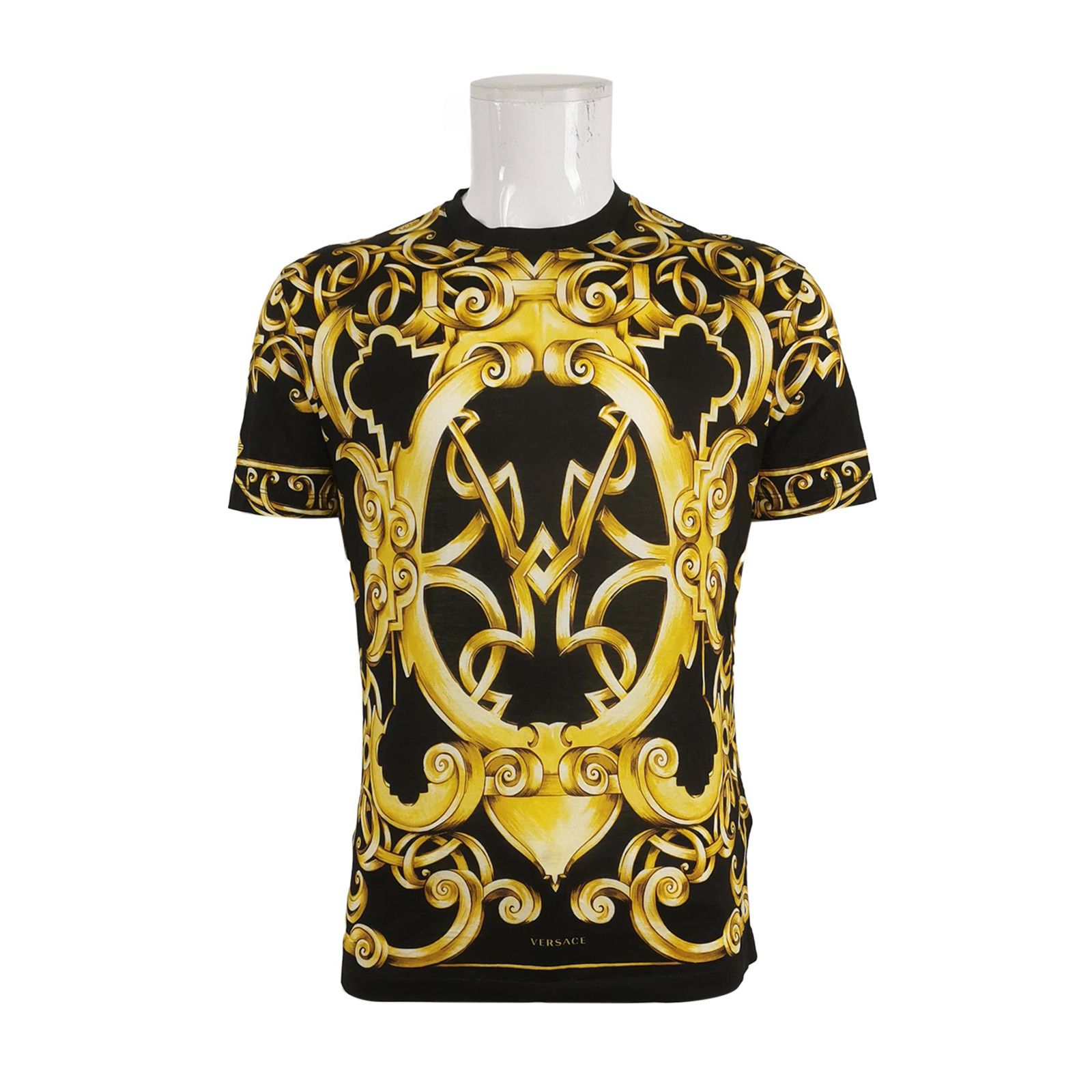 Versace Versace Men m Short Sleeve Shirts Size US M / EU 48-50 / 2 - 1 Thumbnail