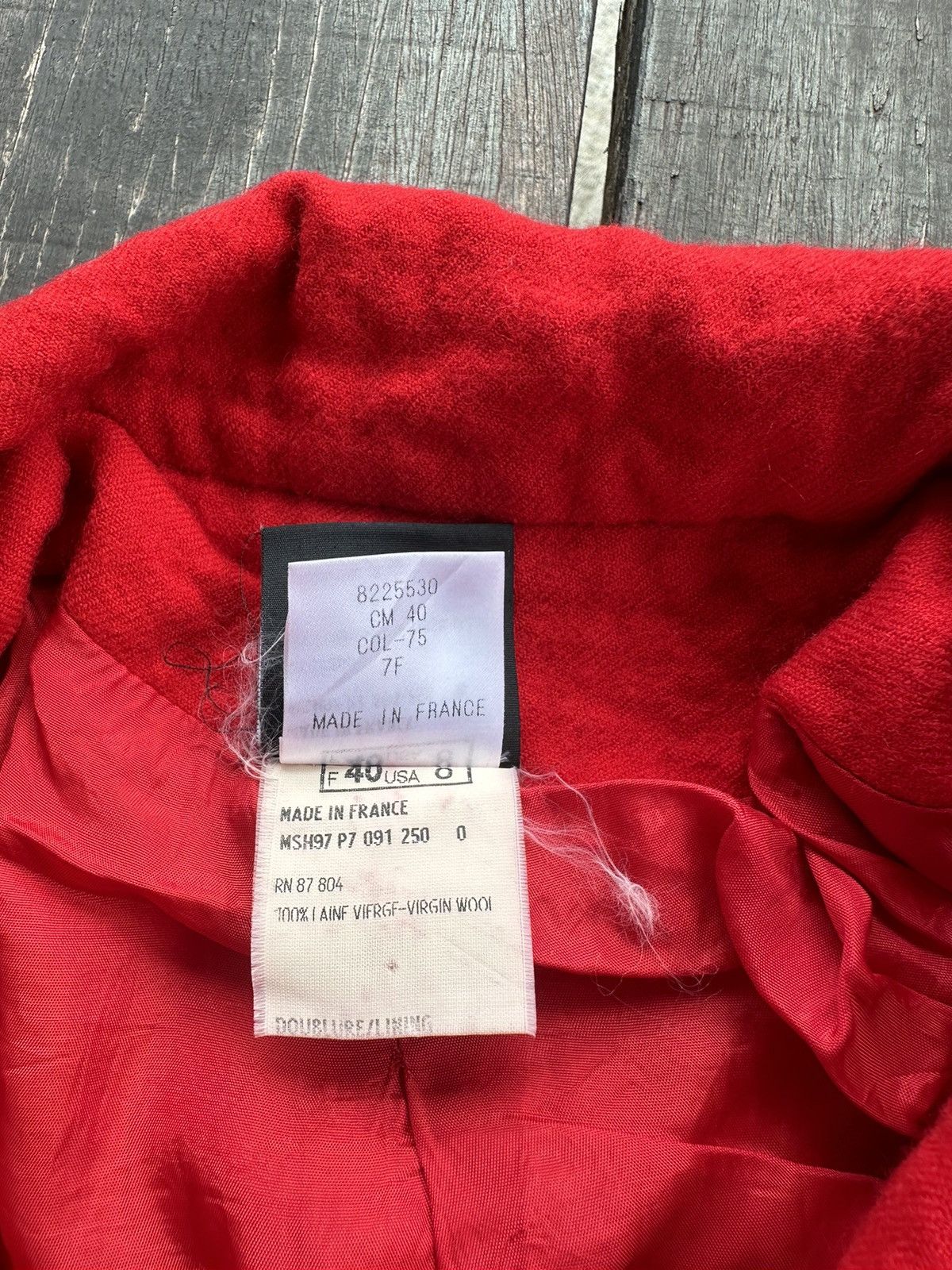 Claude Montana Claude montana wool jacket Size S / US 4 / IT 40 - 11 Thumbnail
