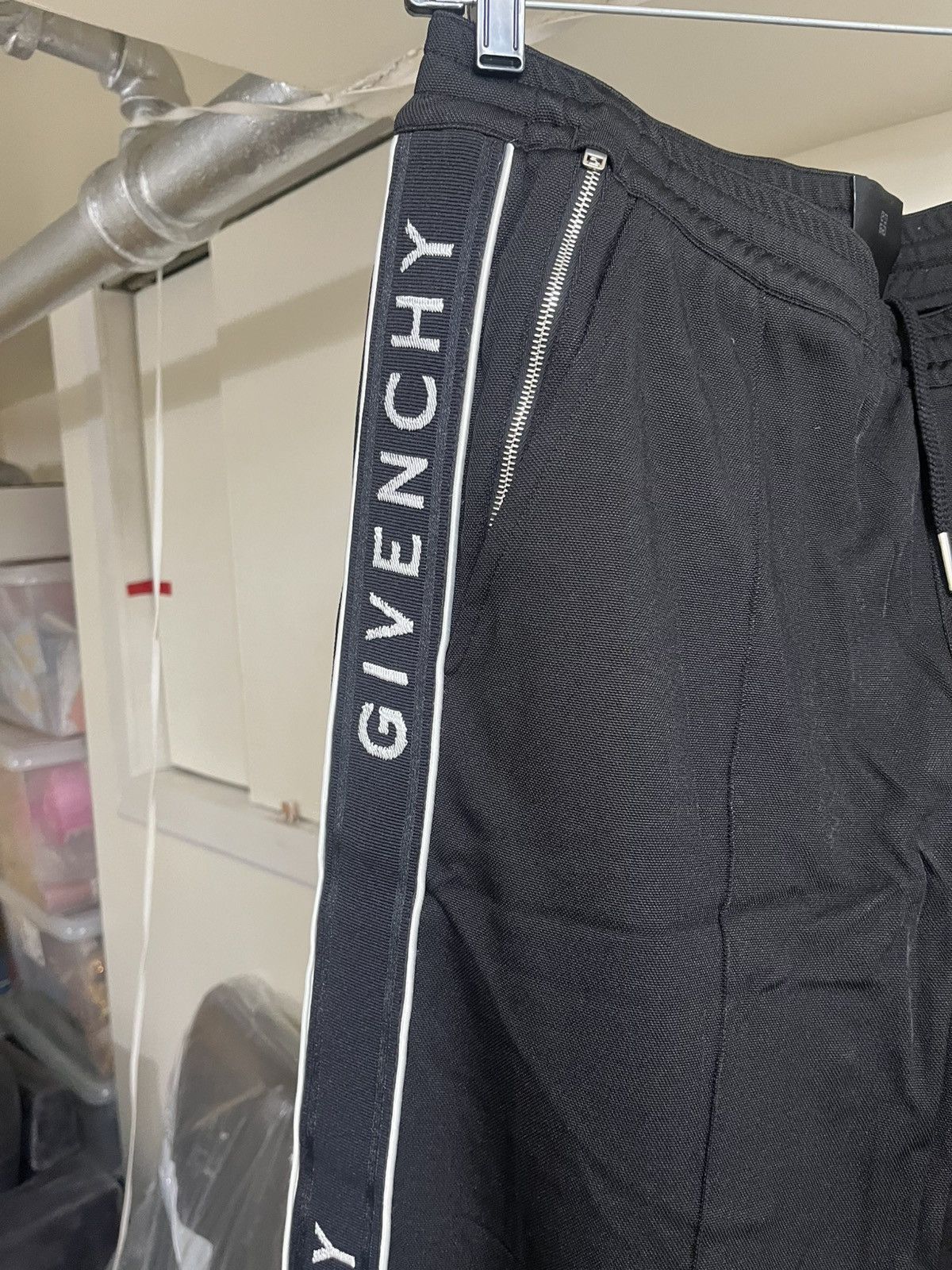 Givenchy Givenchy Side-Stripe Logo Track Pants Sz XL Size US 36 / EU 52 - 2 Thumbnail