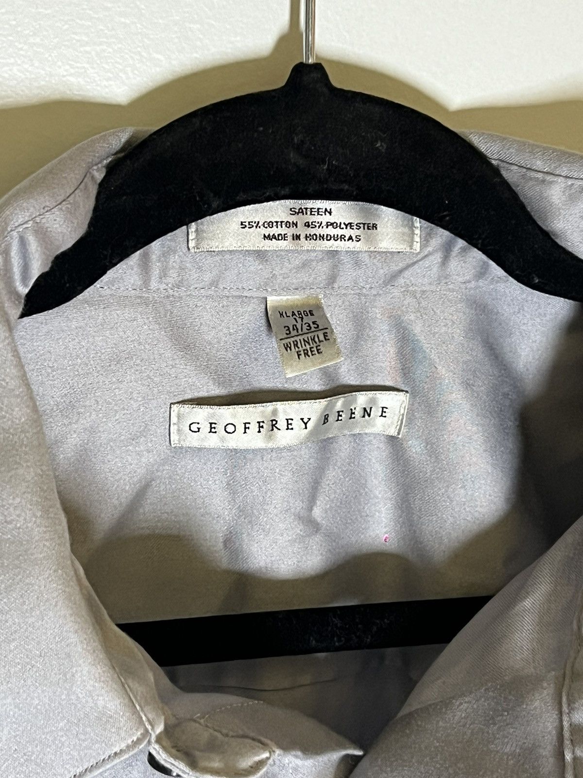 Vintage Geoffrey Beene Silver Button Up Size US XL / EU 56 / 4 - 3 Thumbnail