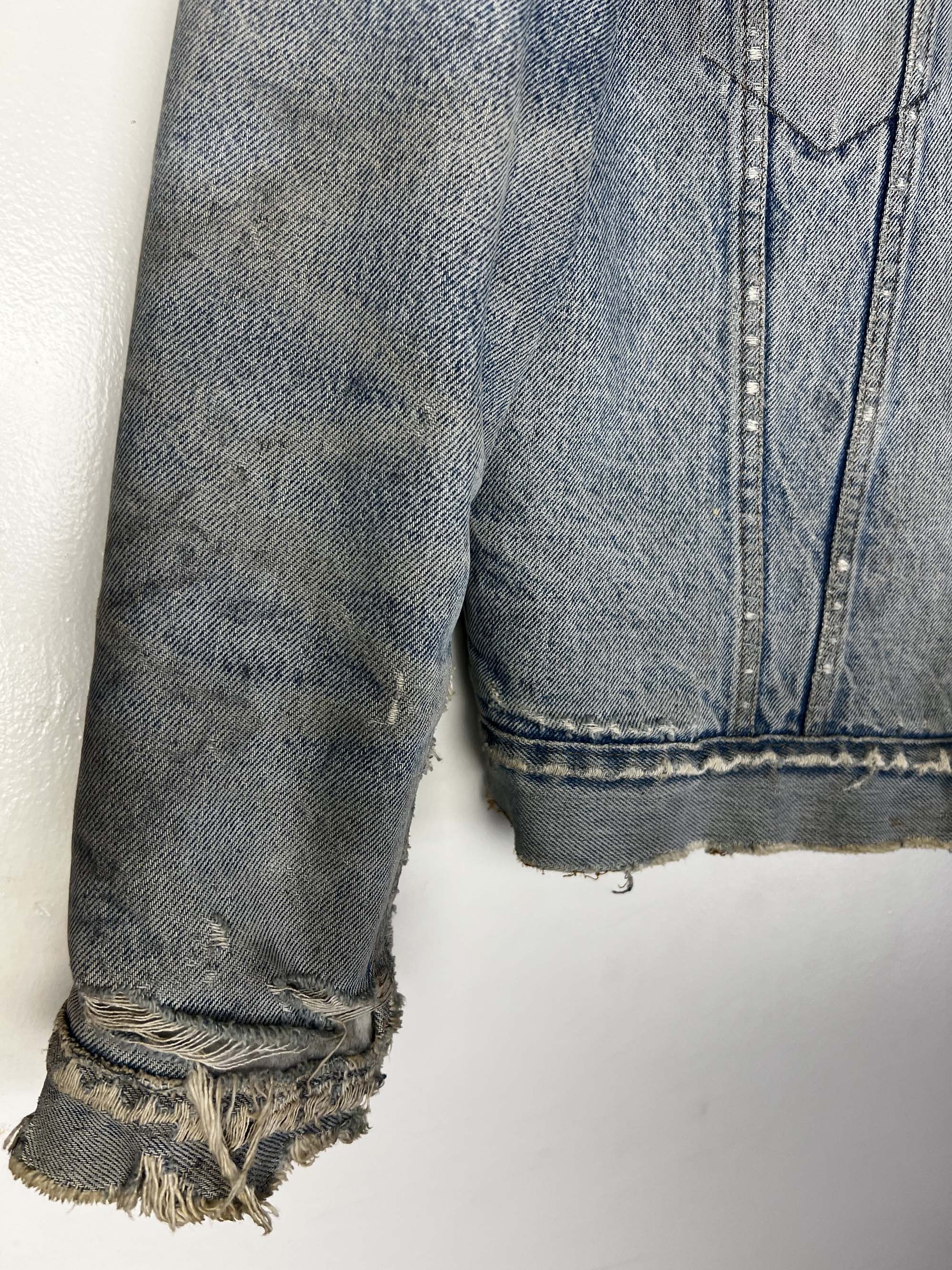 Levi's Vintage Clothing Vintage 1970's Levi's Denim Jacket with Sherpa Lining Size US M / EU 48-50 / 2 - 7 Thumbnail