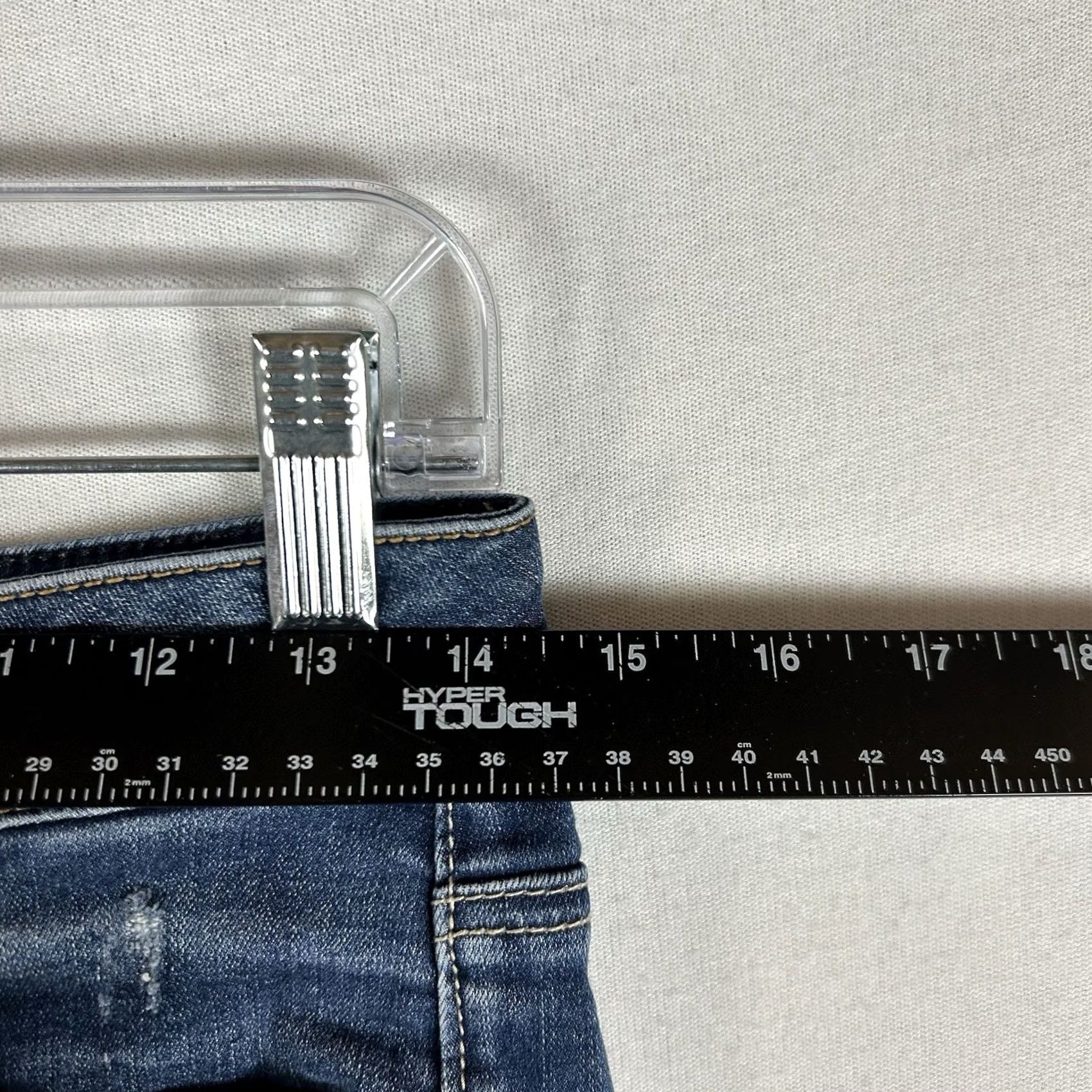 American Eagle Outfitters American Eagle Outfitters Super Stretch Jean Shorts Women's 4 Cut-Off Denim AEO Jeans Shorts Casual 4 Womens Size 27" / US 4 / IT 40 - 7 Thumbnail