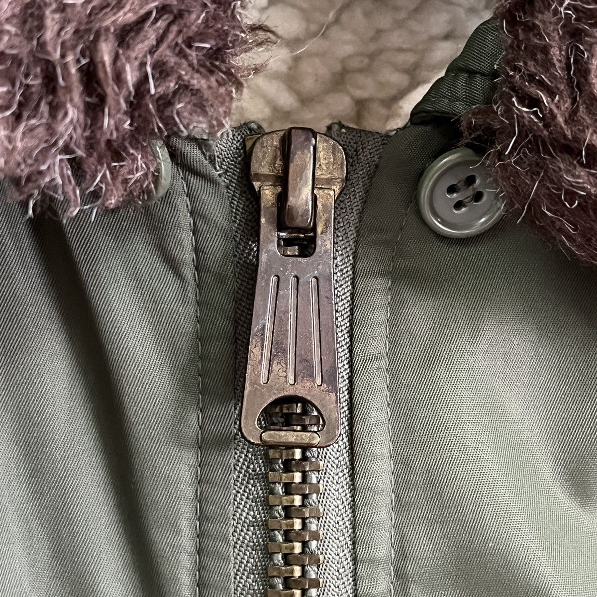 Vintage Vintage Army Military Bomber Campri Jacket Size US L / EU 52-54 / 3 - 13 Thumbnail