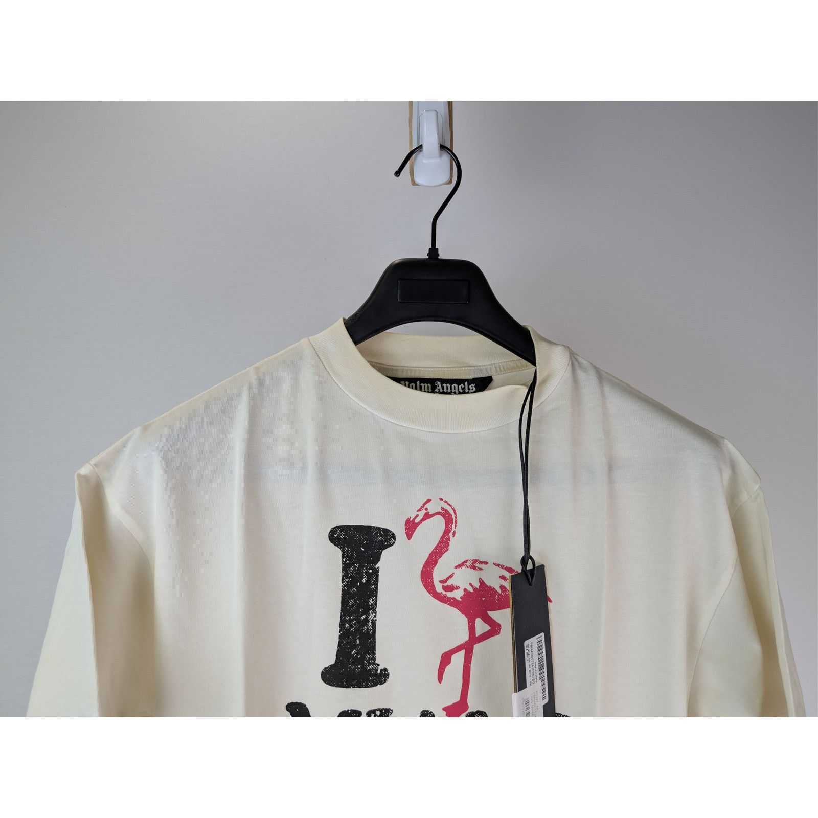 Palm Angels o1rshd1 Dos Miami T-Shirt in Off White / Fuch Size US S / EU 44-46 / 1 - 3 Thumbnail