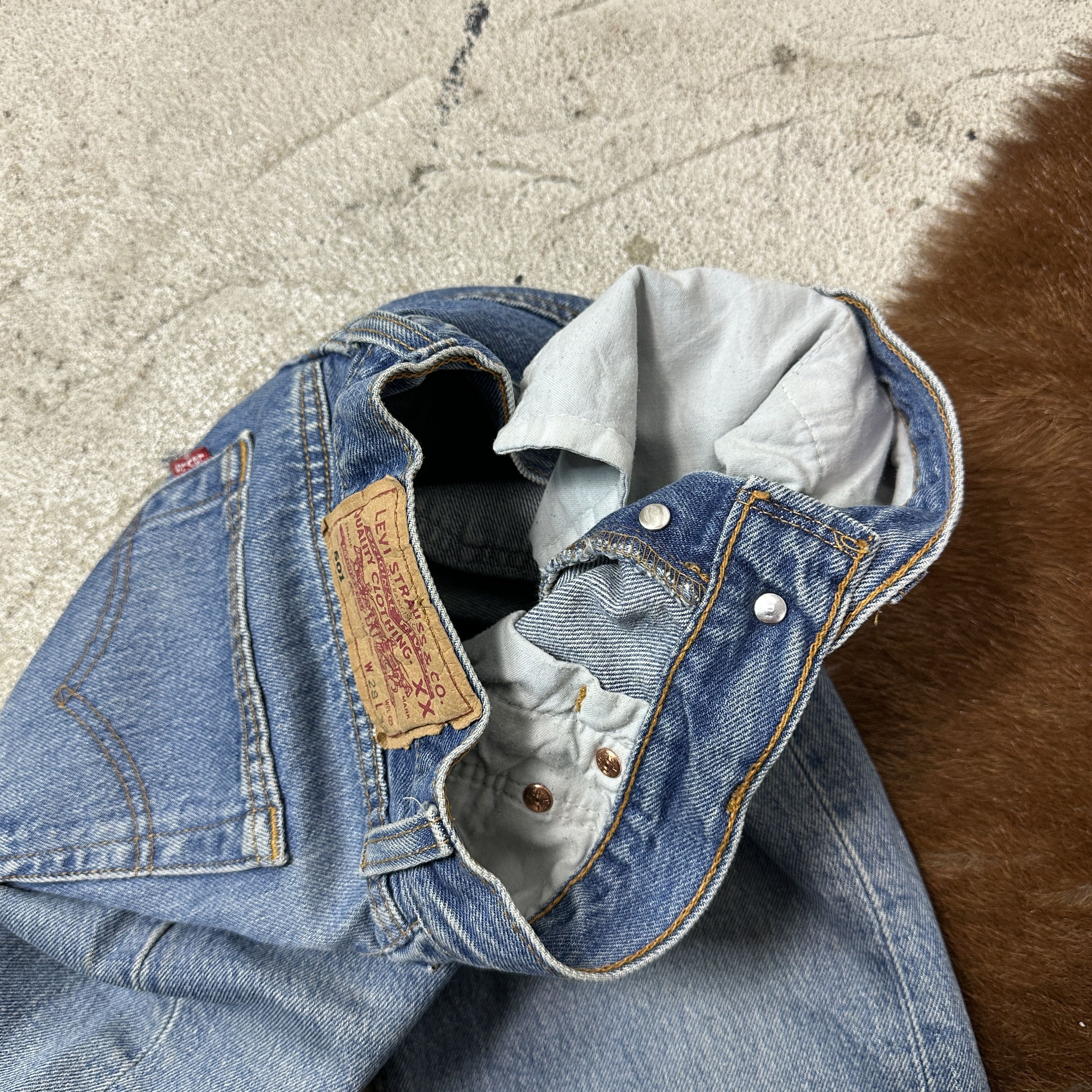 Levi's Vintage Denim Streetwear Levi's 501 Jeans Size 33" - 6 Thumbnail