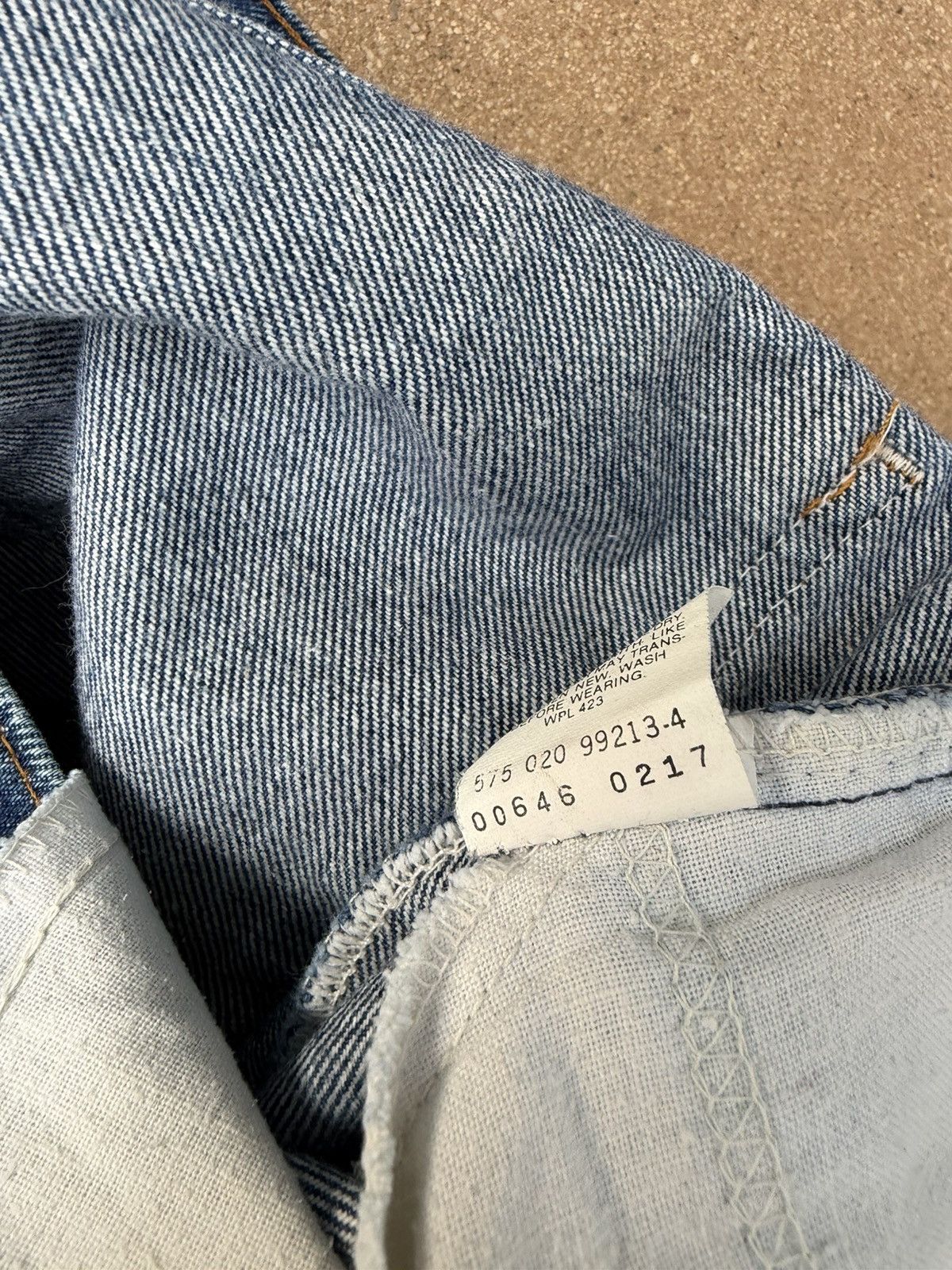 Vtg 80’s Levi’s 646 Orange Tab Bellbottom Flare Jeans 37x29