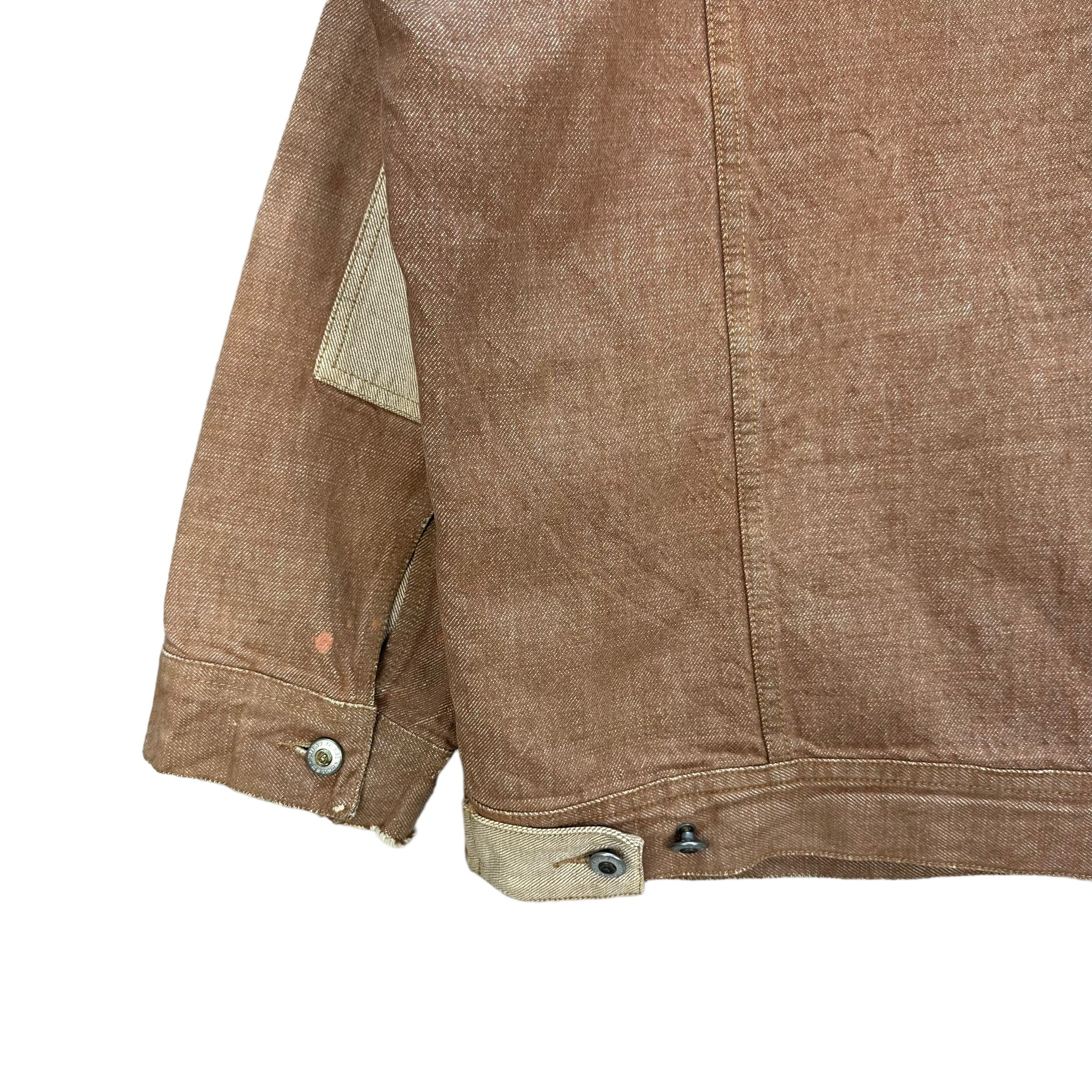 Phat Farm TRASHED🔥 PHAT FARM CASUAL DENIM JACKET #7965-193 Size US XXL / EU 58 / 5 - 14 Thumbnail