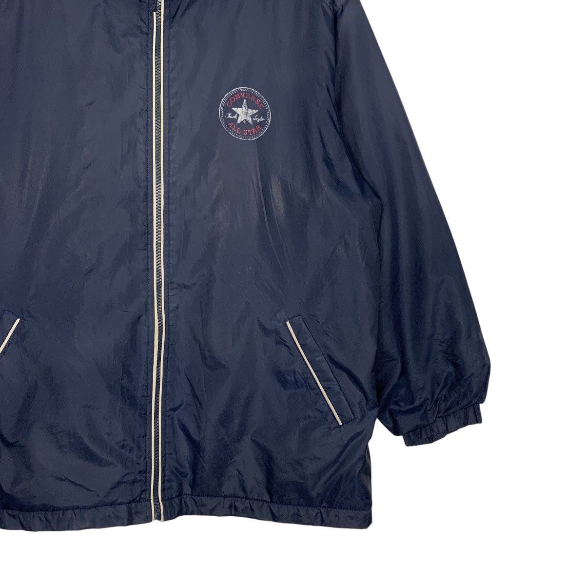 Converse Vintage 90's CONVERSE Big Logo Light Jacket #2787-C126 Size US S / EU 44-46 / 1 - 9 Thumbnail