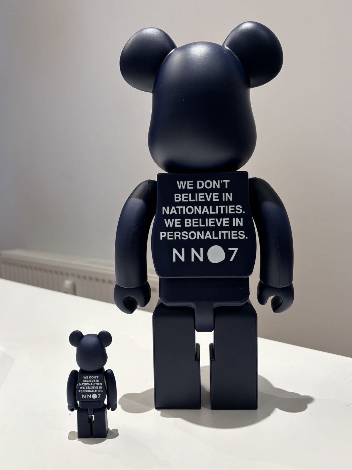 Medicom Toy × NN07 Bearbrick x NN07 (100% + 400%) Size ONE SIZE - 2 Thumbnail