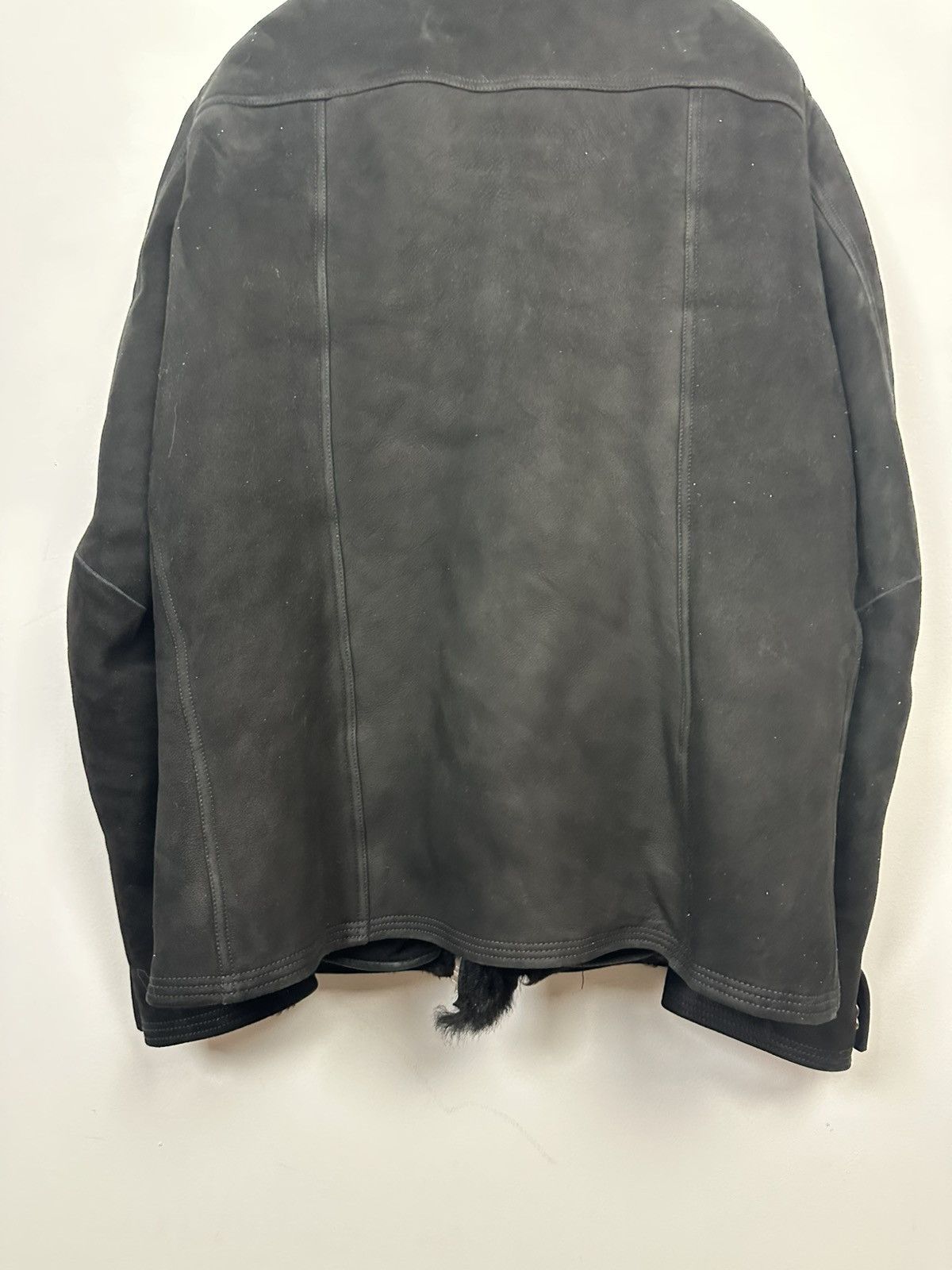 Rick Owens FW15 ‘SPHINX’ Shearling Geo Jacket Size US L / EU 52-54 / 3 - 7 Thumbnail