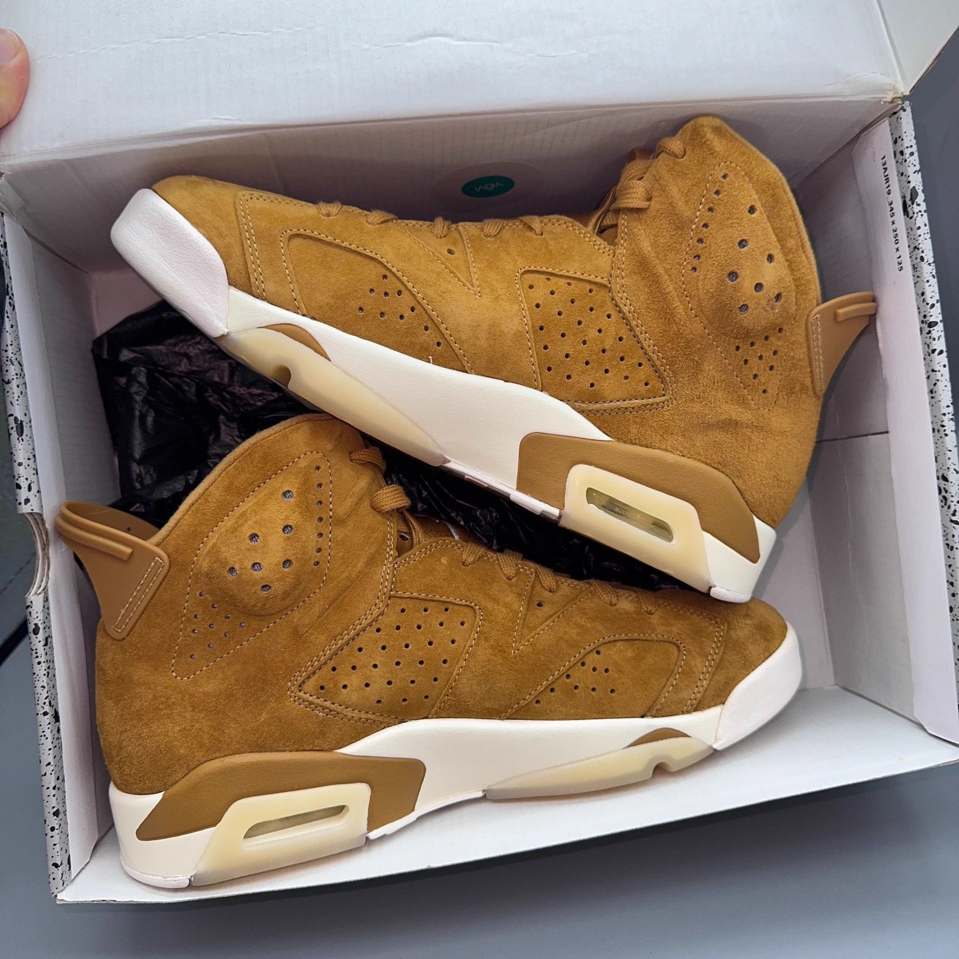 Nike Jordan AJ6 Brown Men's 42.5 Size US 9.5 / EU 42-43 - 6 Thumbnail