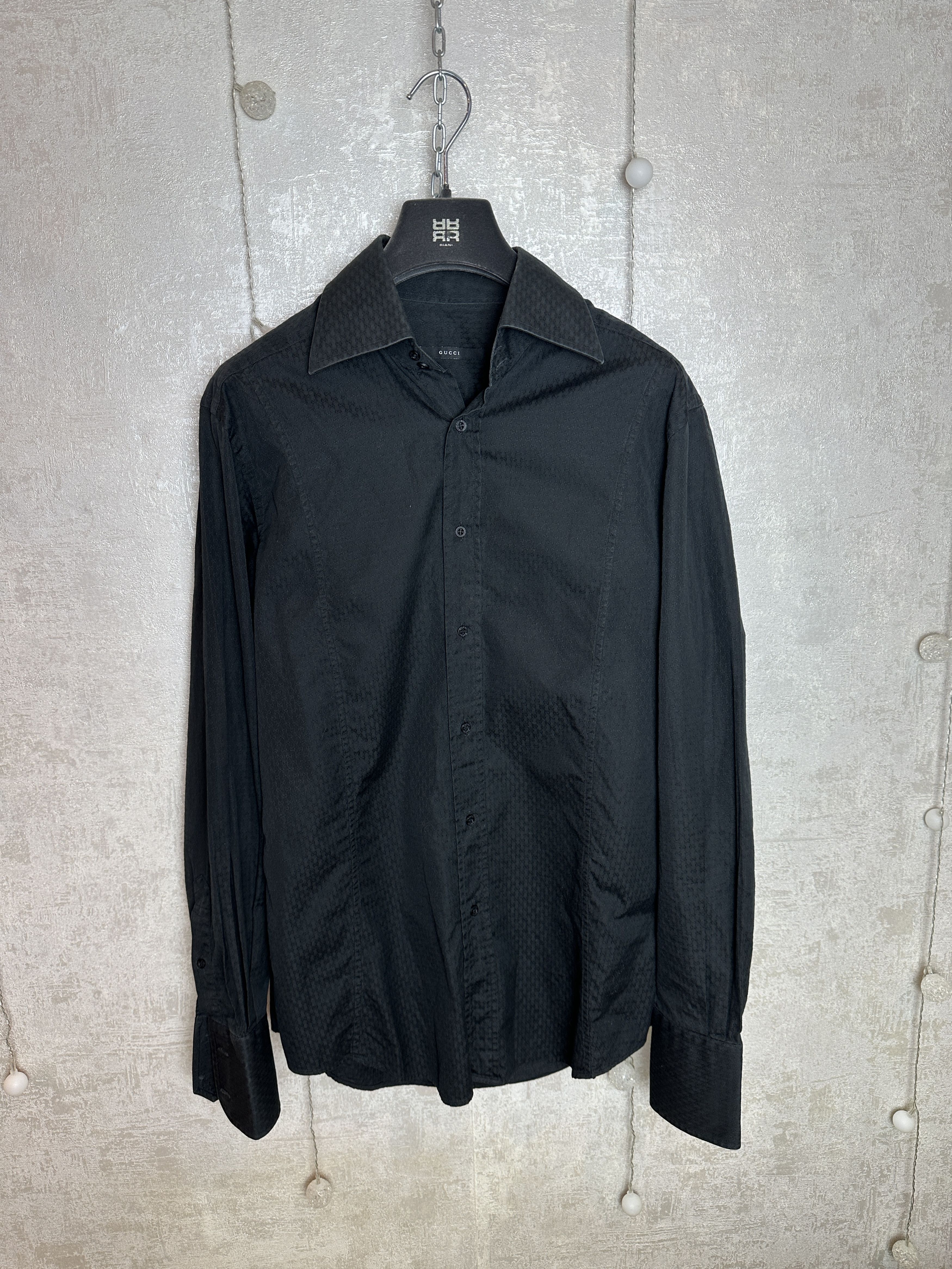 Gucci Gucci GG monogram mens shirt (Size 41/16) Size 42S - 3 Thumbnail