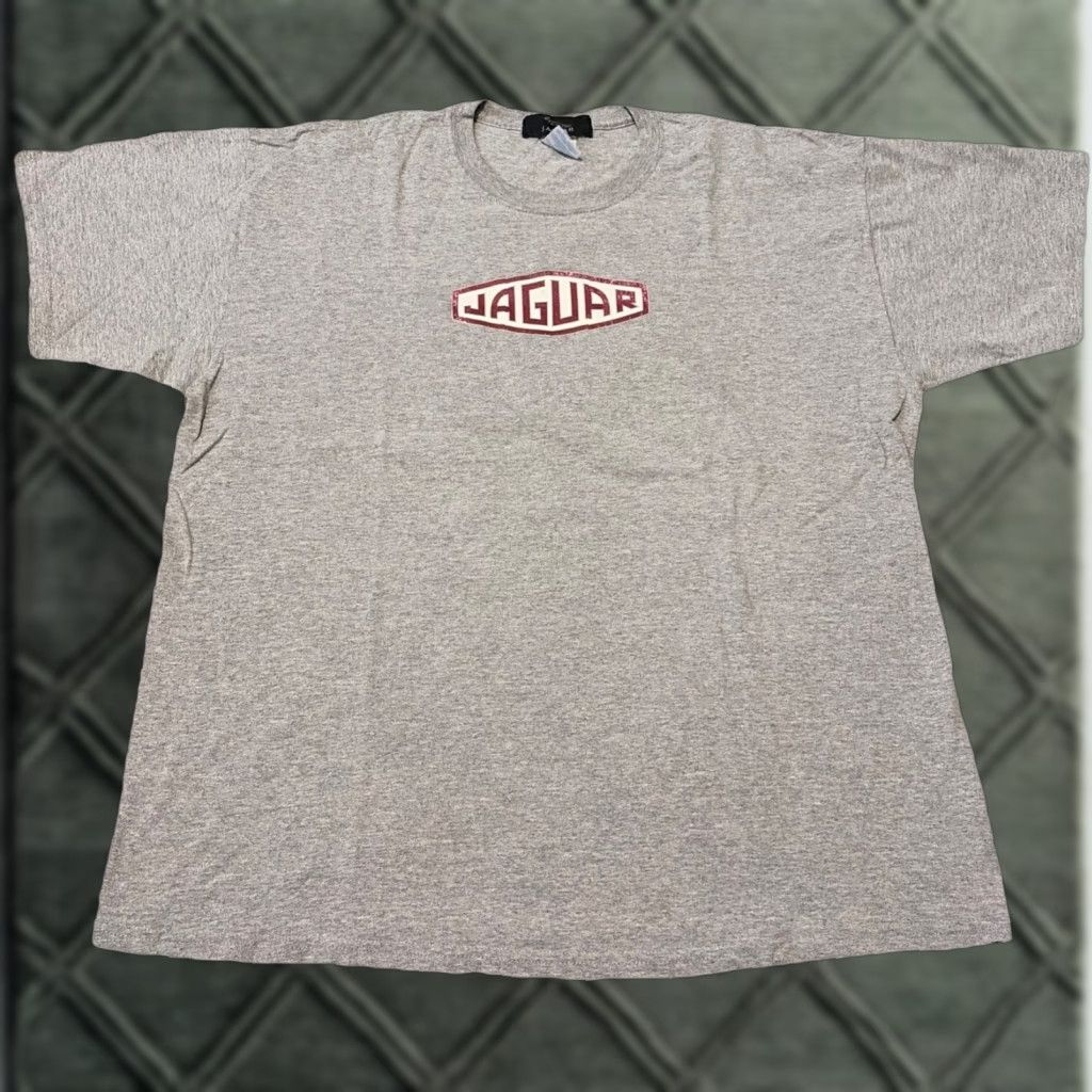 Logo 7 VINTAGE Jaguar Motors Car Racing Box Logo Gray T-Shirt XL Men Mens XL Shirt Logo Car Racing Box Gray Brands Jaguar Size US XL / EU 56 / 4 - 1 Thumbnail