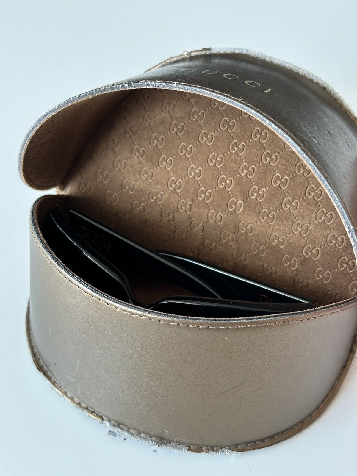 Gucci GUCCI Square Heart Brown Sunglasses GG 3058/S Vintage Y2K Size ONE SIZE - 13 Thumbnail