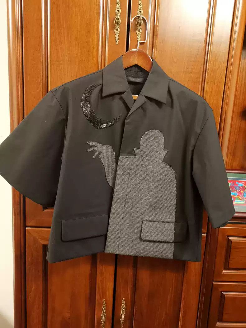 image of Undercover Vampires 20Ss Cindy Sherman Vampire Suit Shirt in Black, Men's (Size Medium)