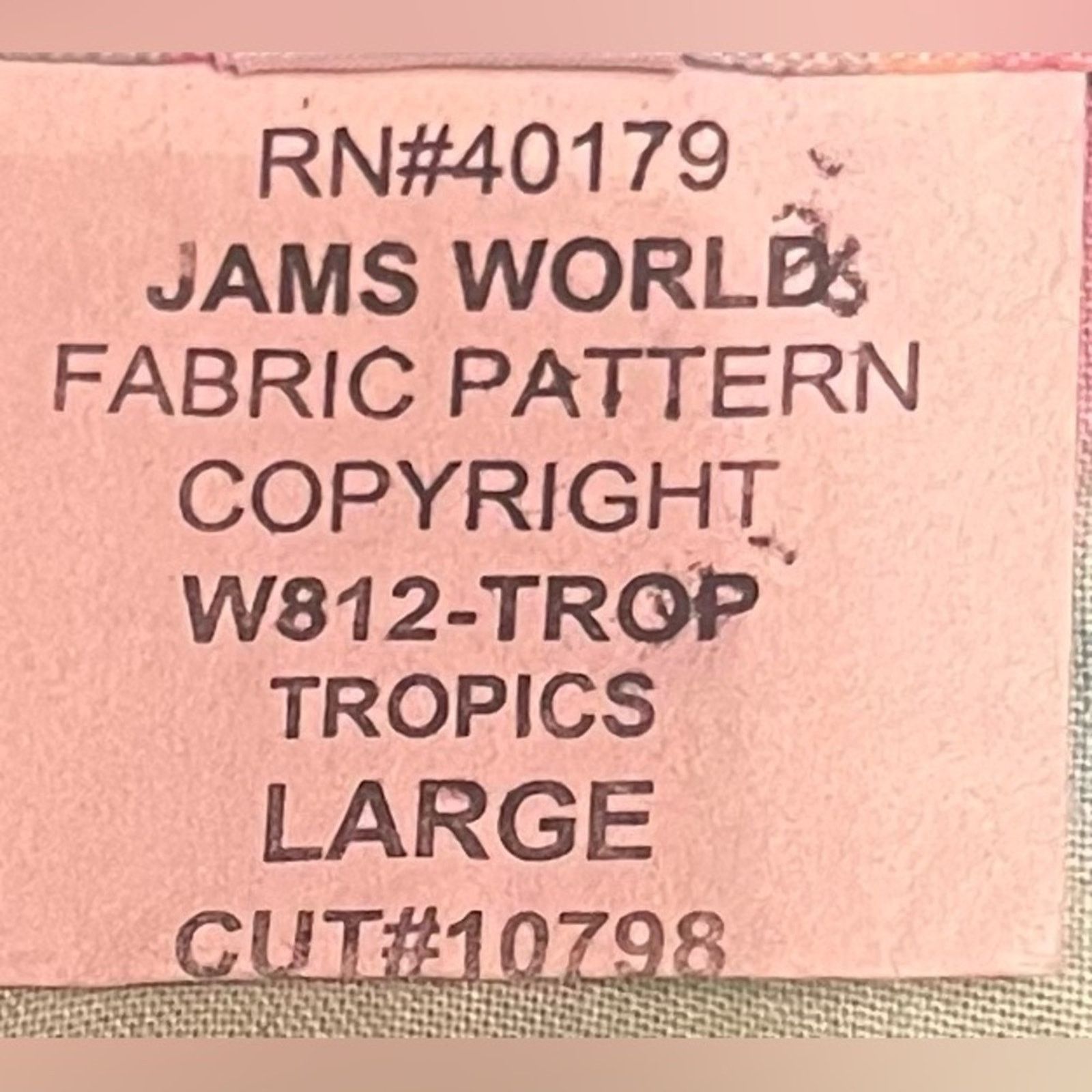 Jams World JAMS World Vintage Tropics Hawaiian print wrap skirt, size L Size 36" / US 14 / IT 50 - 6 Thumbnail