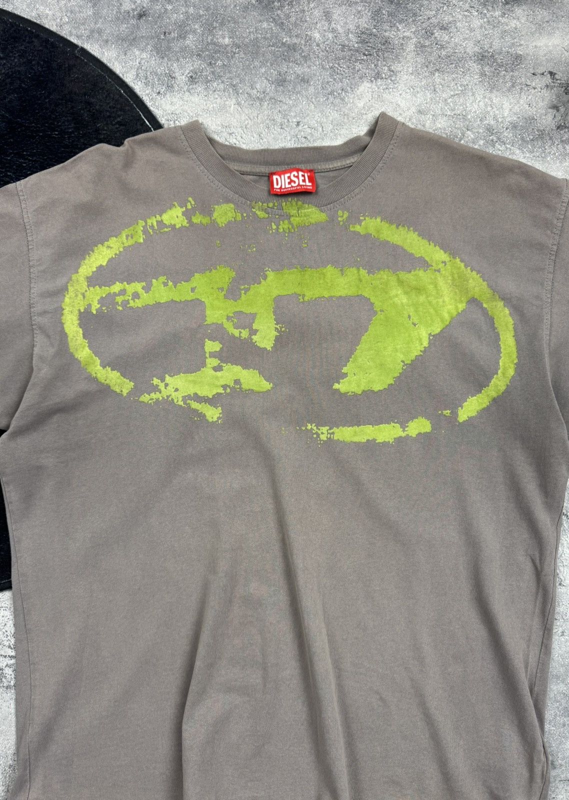 Diesel Diesel T-Shirt Big Logo White Y2k Hype Designer Size US S / EU 44-46 / 1 - 5 Thumbnail